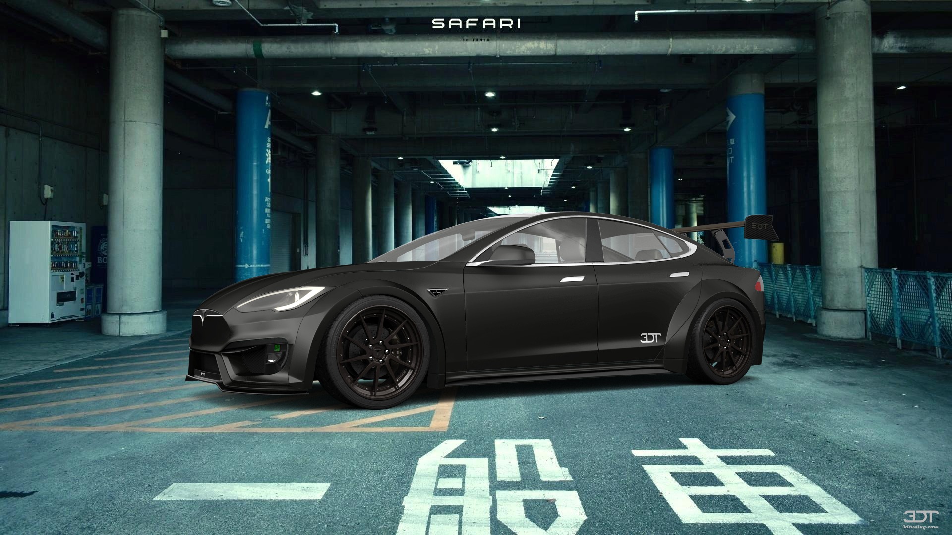 Tesla Model S 5 Door Liftback 2013 tuning