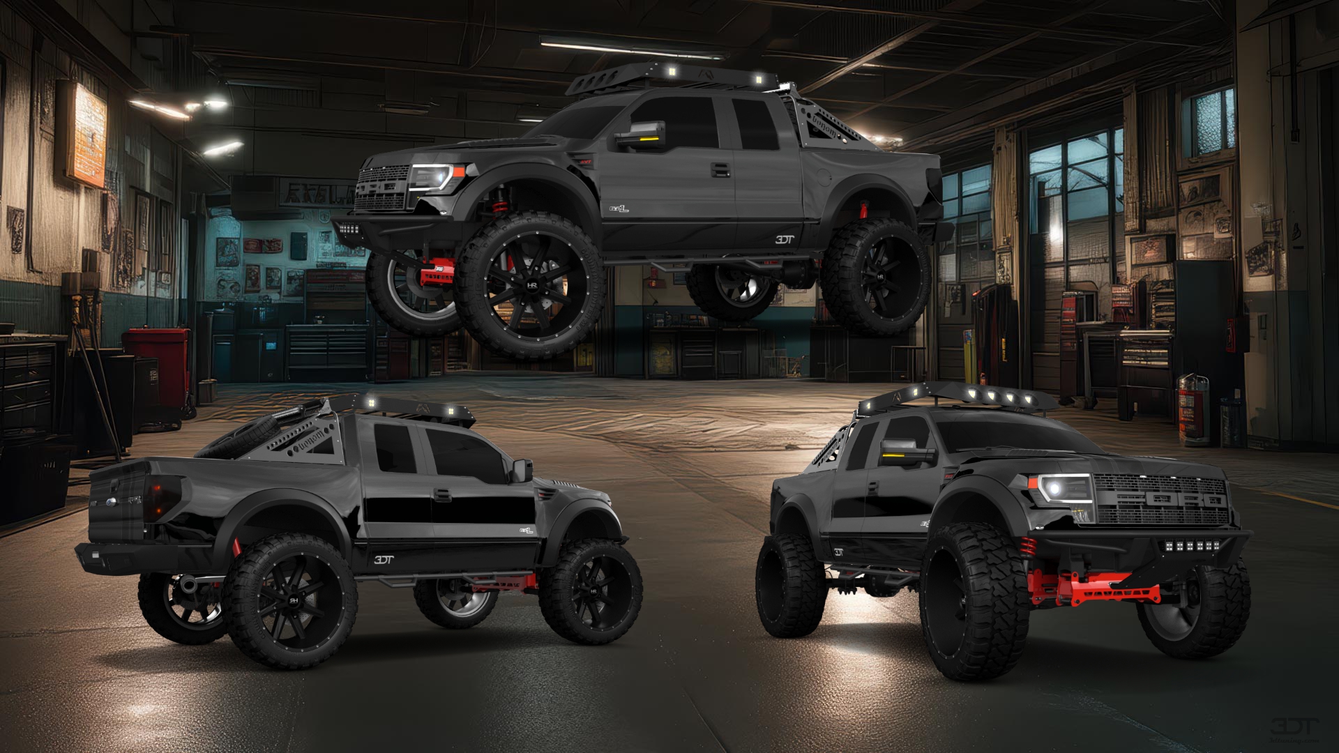 Ford F-150 SVT Raptor 2 Door pickup truck 2010 tuning