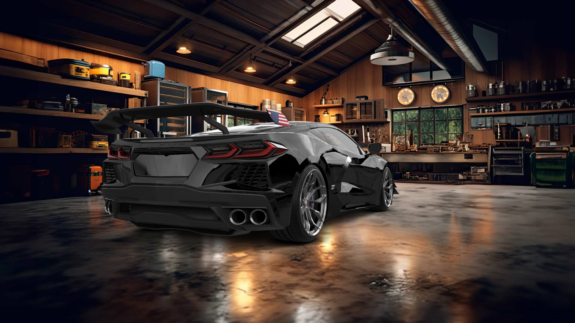 Chevrolet Corvette 2 door targa top 2020