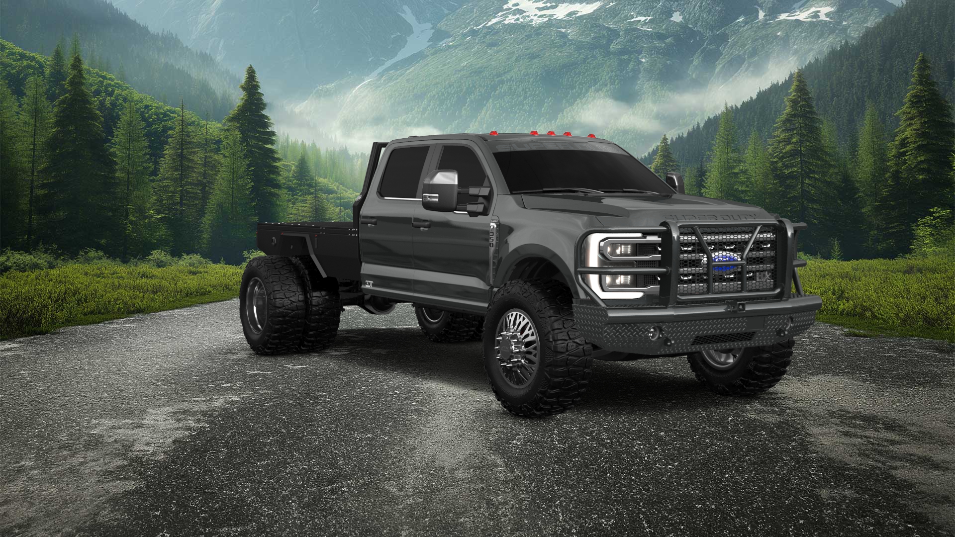Ford F-350 DRW Crew Cab 4 Door pickup truck 2023 tuning