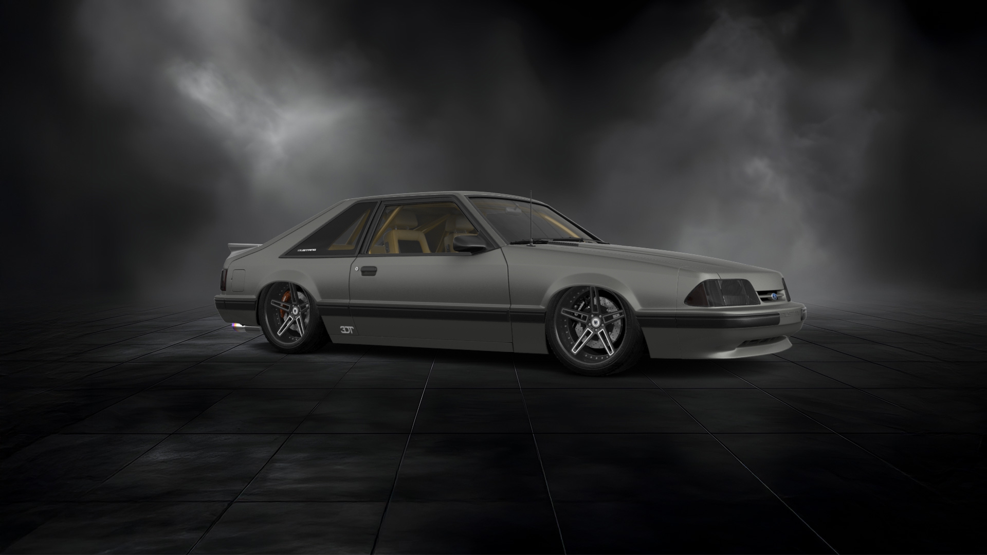 Ford Mustang 3 Door Hatchback 1988 Images