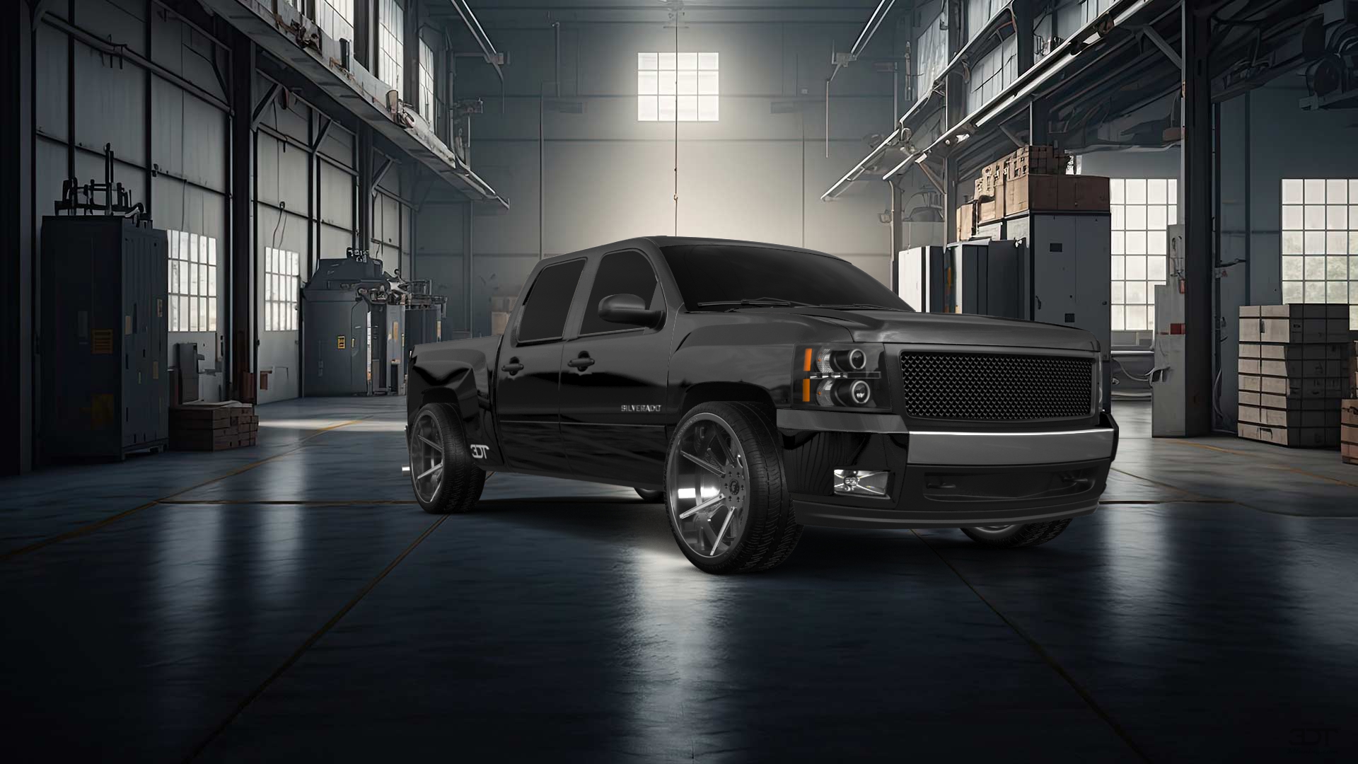 Chevrolet Silverado 1500 Crew Cab 4 Door pickup truck 2007