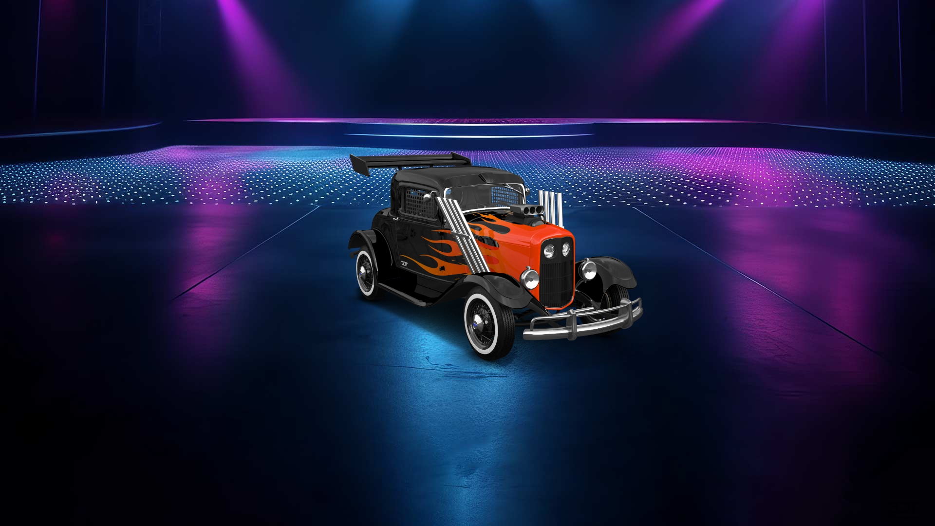 Ford Model B Deluxe 2 Door Coupe 1932 tuning