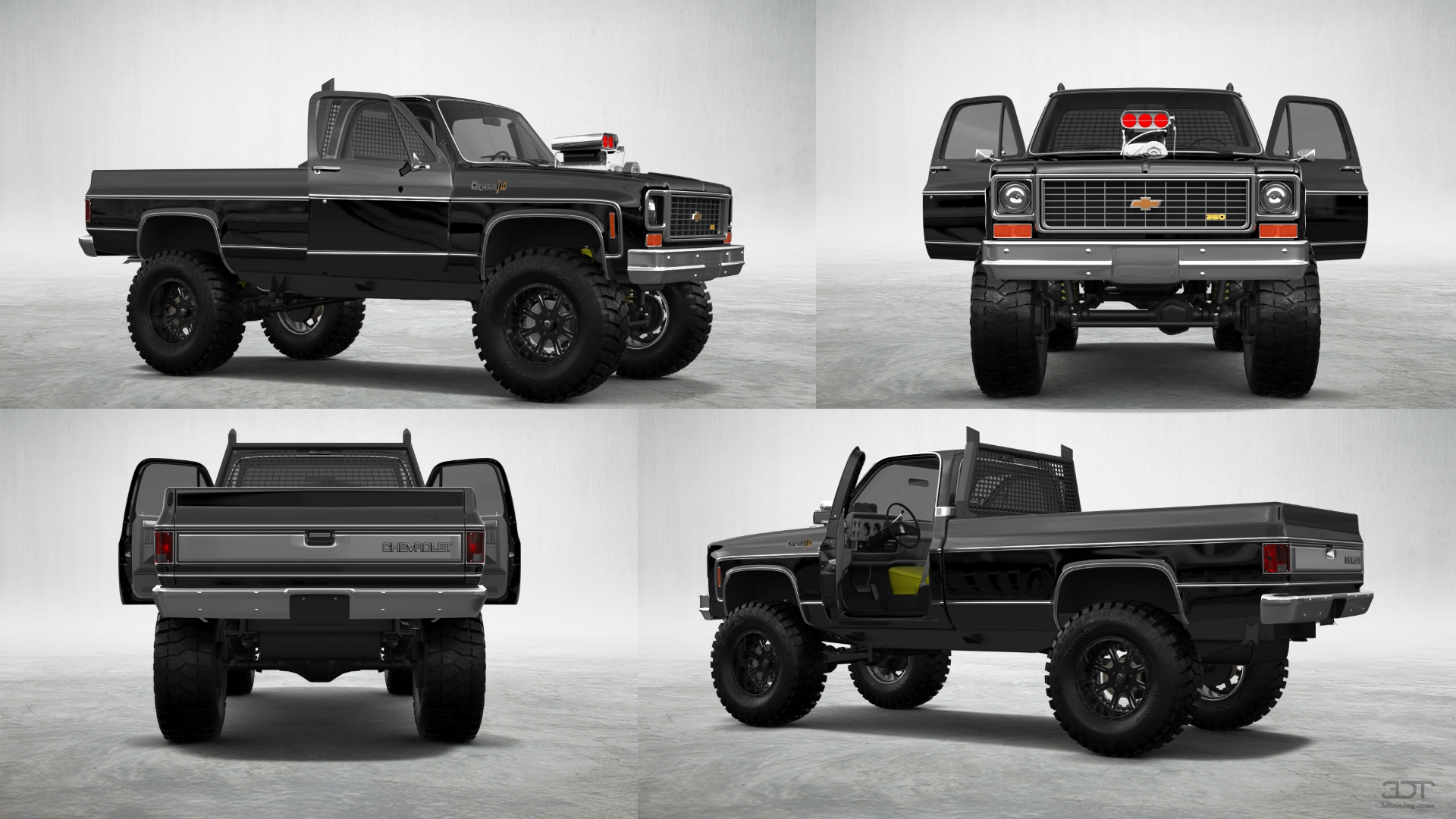 Chevrolet Silverado C-10 2 Door pickup truck 1973 tuning