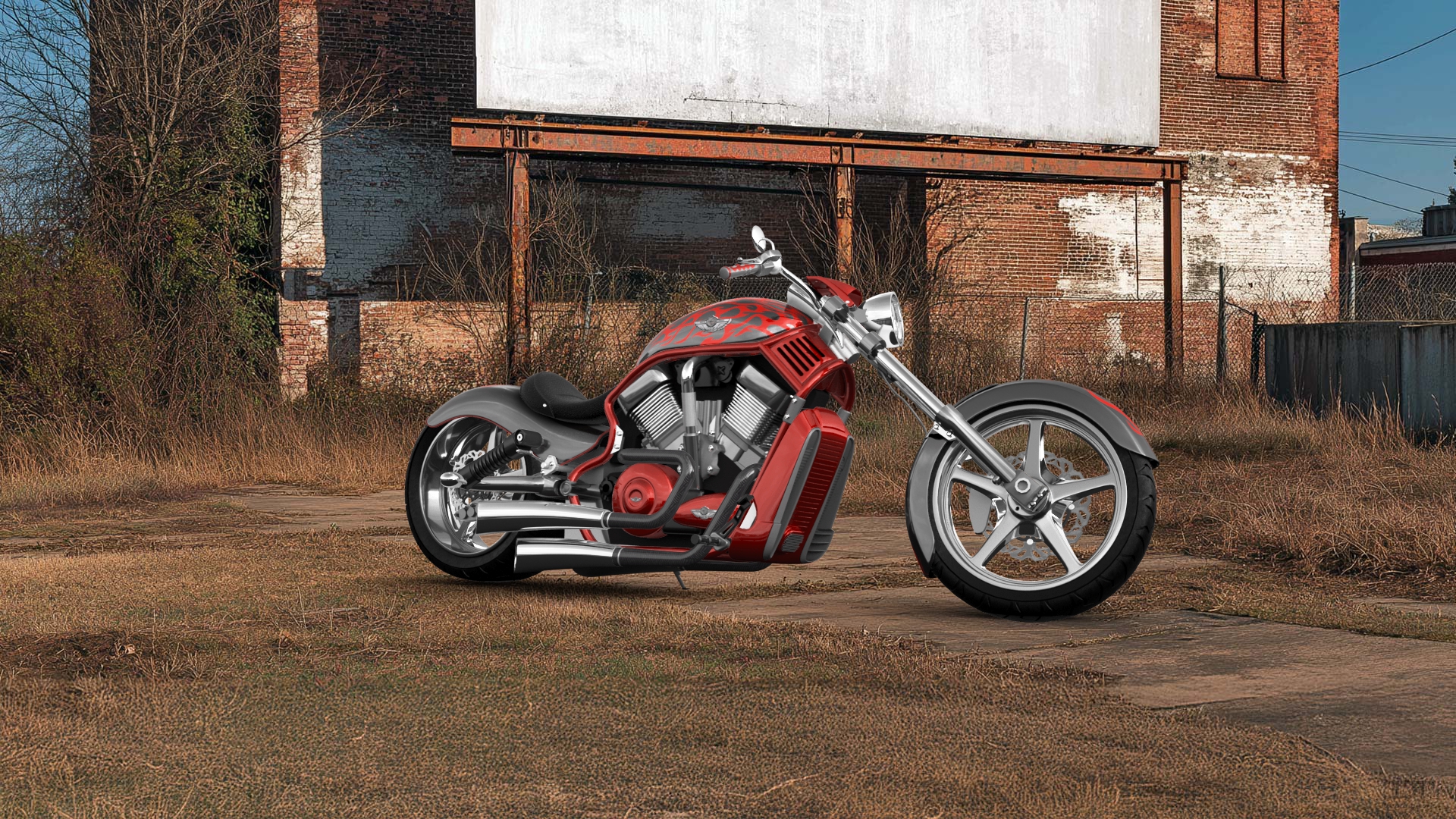 Harley-Davidson Custom Chopper Cruiser 2011 tuning