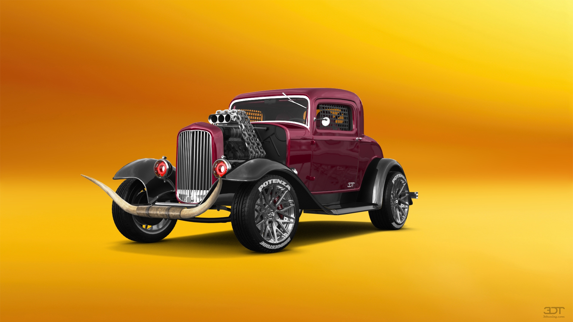 Ford Model B Deluxe 2 Door Coupe 1932 tuning