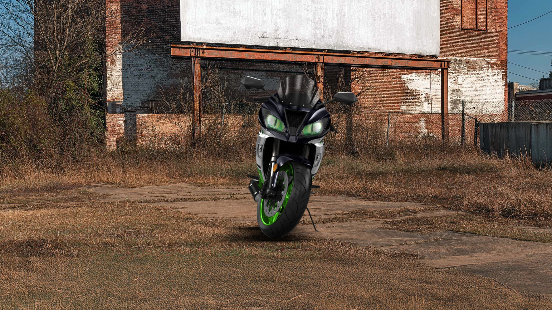 Kawasaki Ninja ZX 6R Sport Bike 2015 tuning