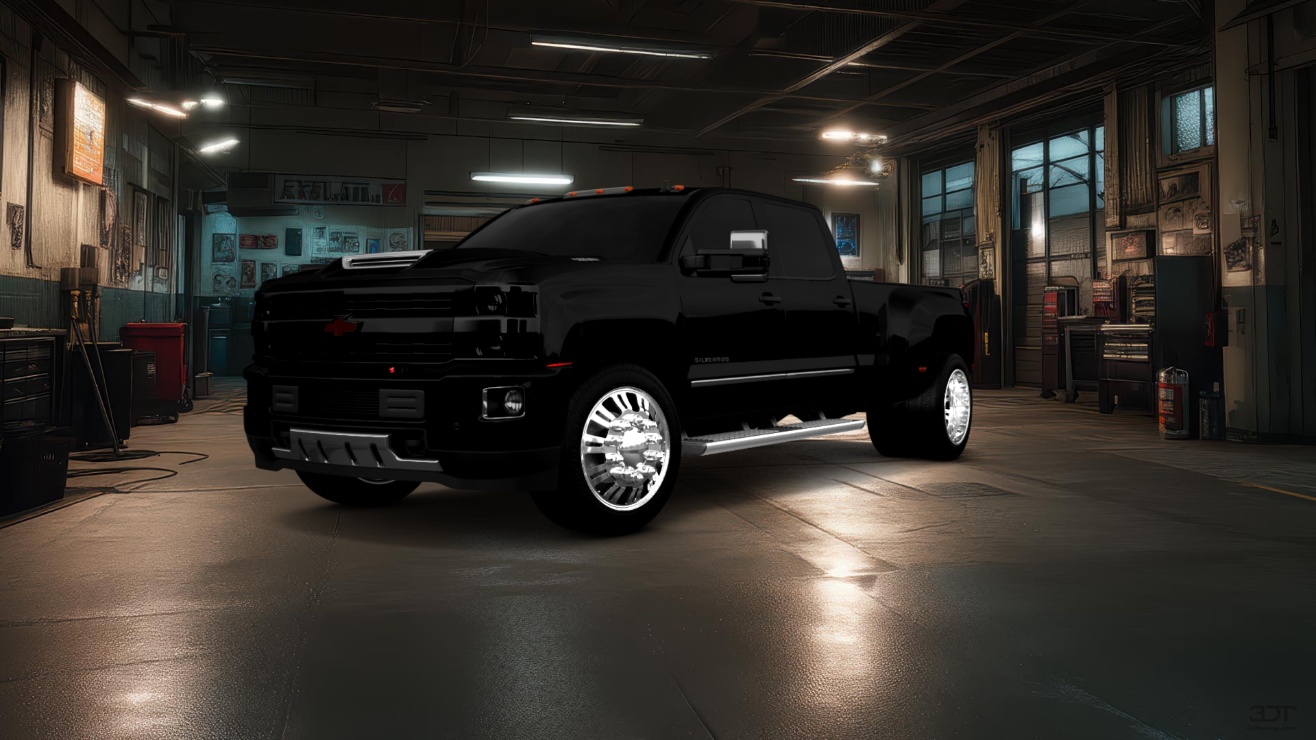 Chevrolet Silverado 3500 4 Door pickup truck 2015 tuning