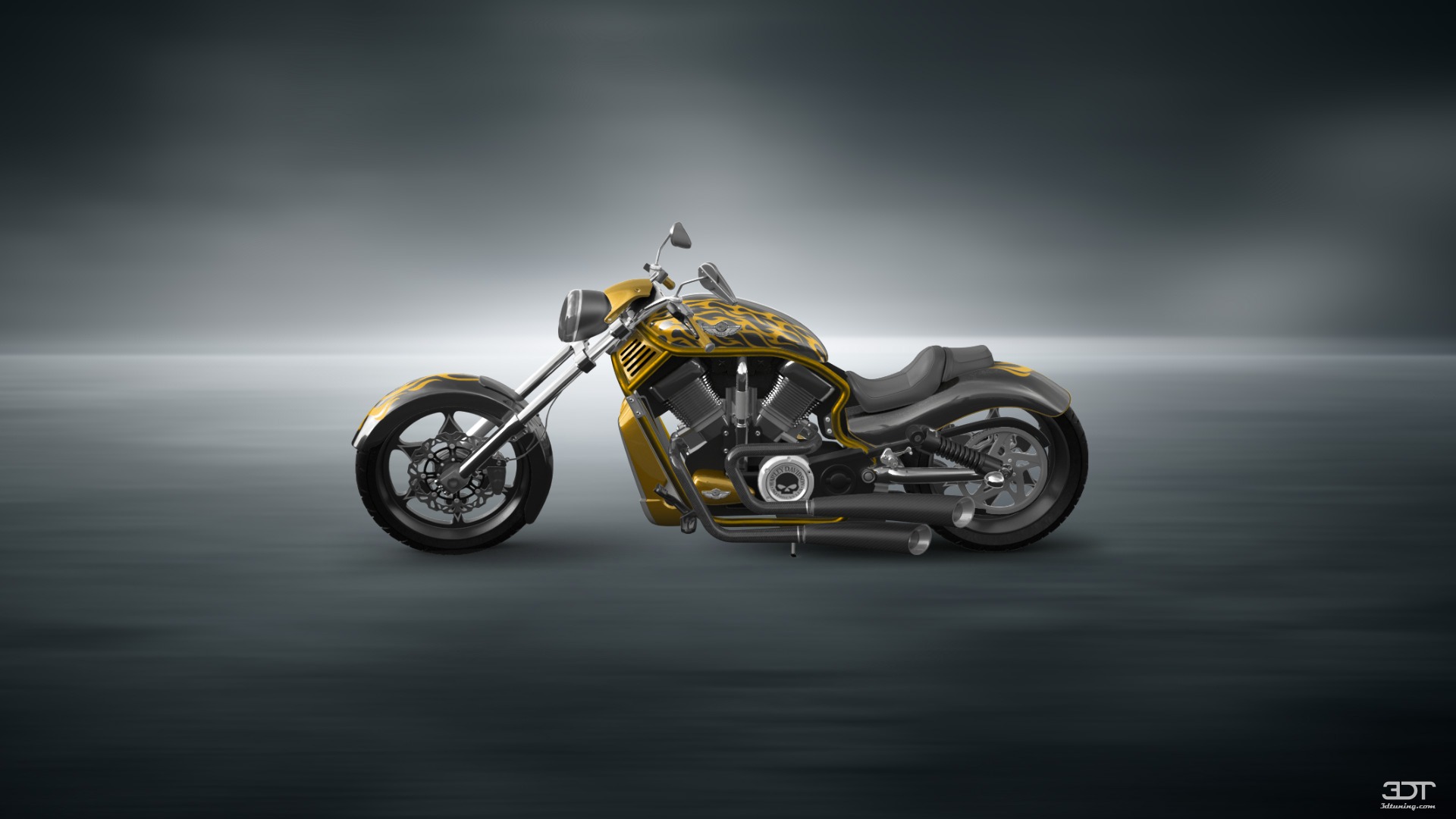 Harley-Davidson Custom Chopper Cruiser 2011