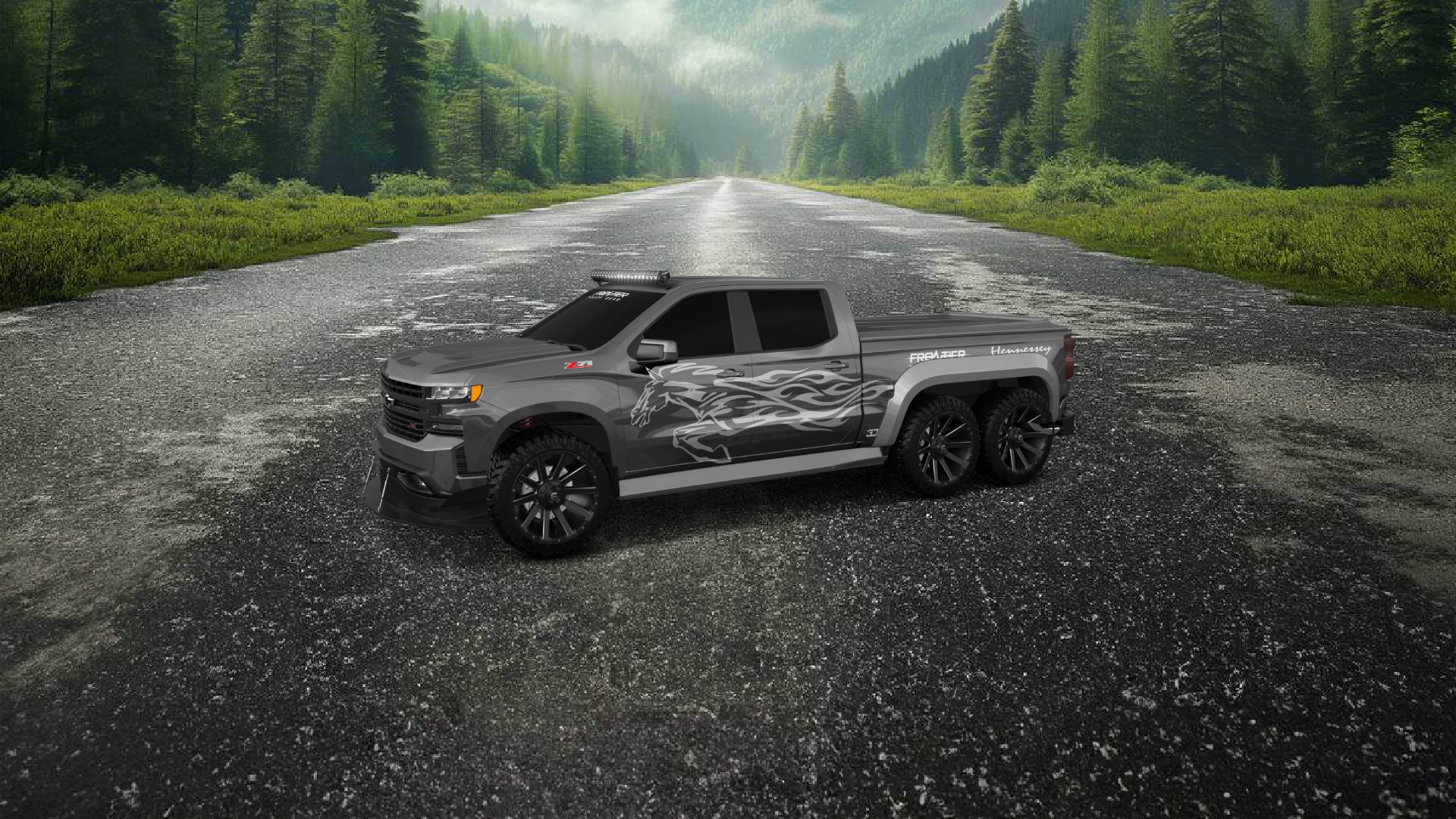 Chevrolet Silverado Hennessey Goliath 6X6 Truck 2020 tuning