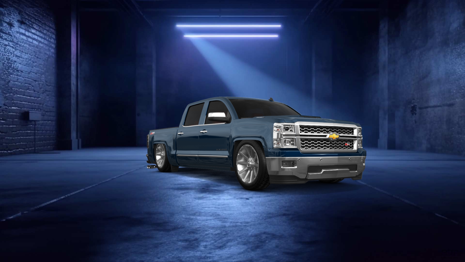 Chevrolet Silverado 1500 4 Door pickup truck 2014 tuning