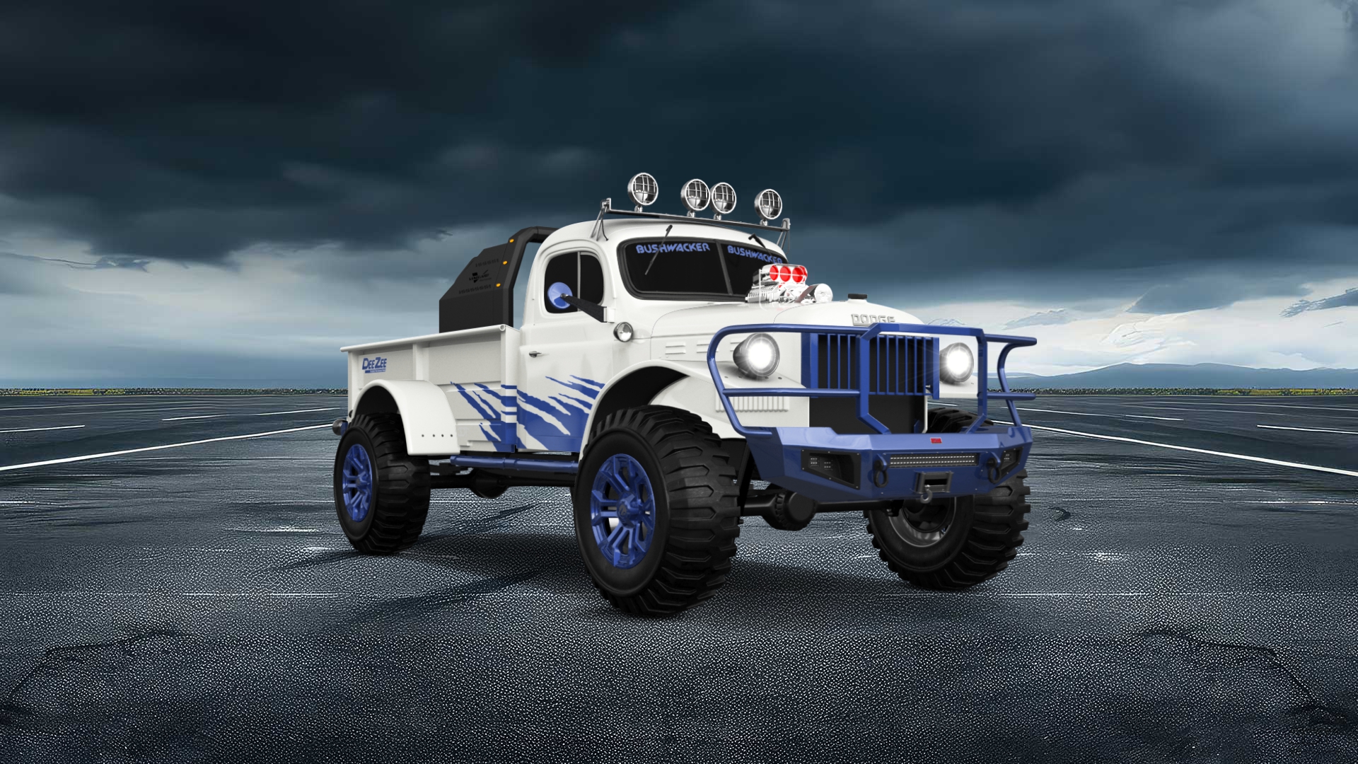 Dodge Power Wagon 2 Door pickup truck 1947