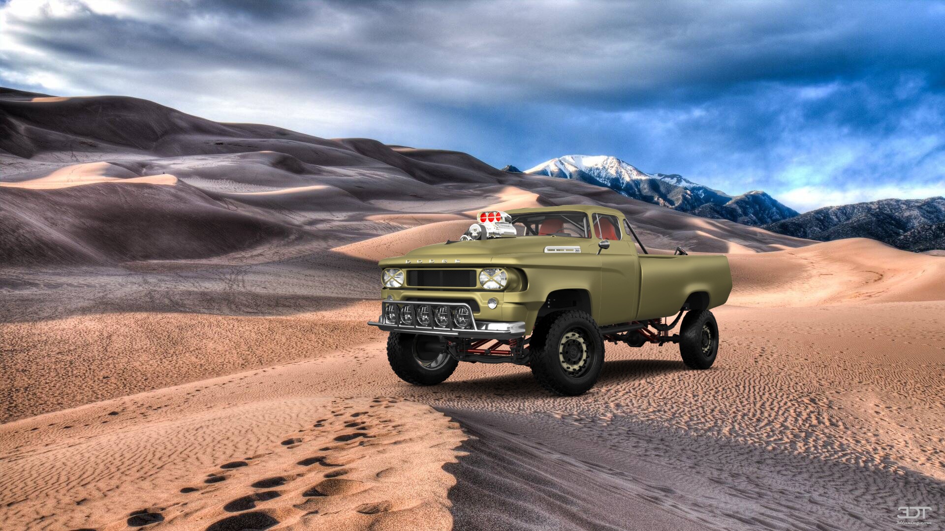 Dodge C series 2 Door pickup truck 1958 tuning