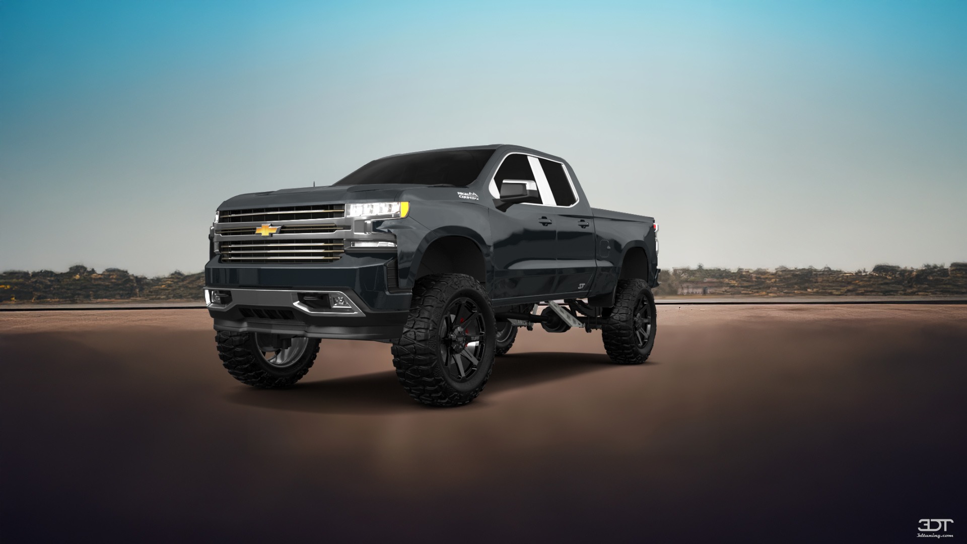 Chevrolet Silverado 1500 6.6 ft box 4 Door pickup truck 2021 tuning