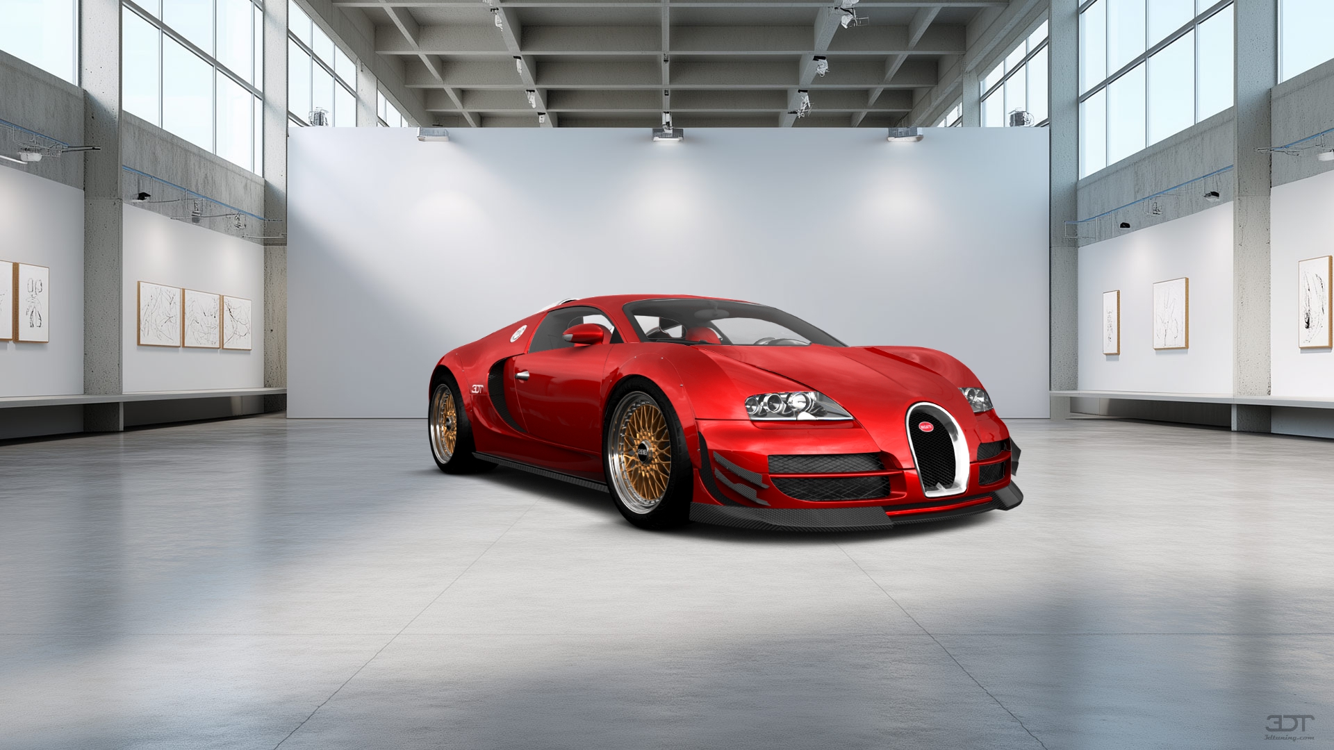 Bugatti Veyron 2 Door Coupe 2005 tuning
