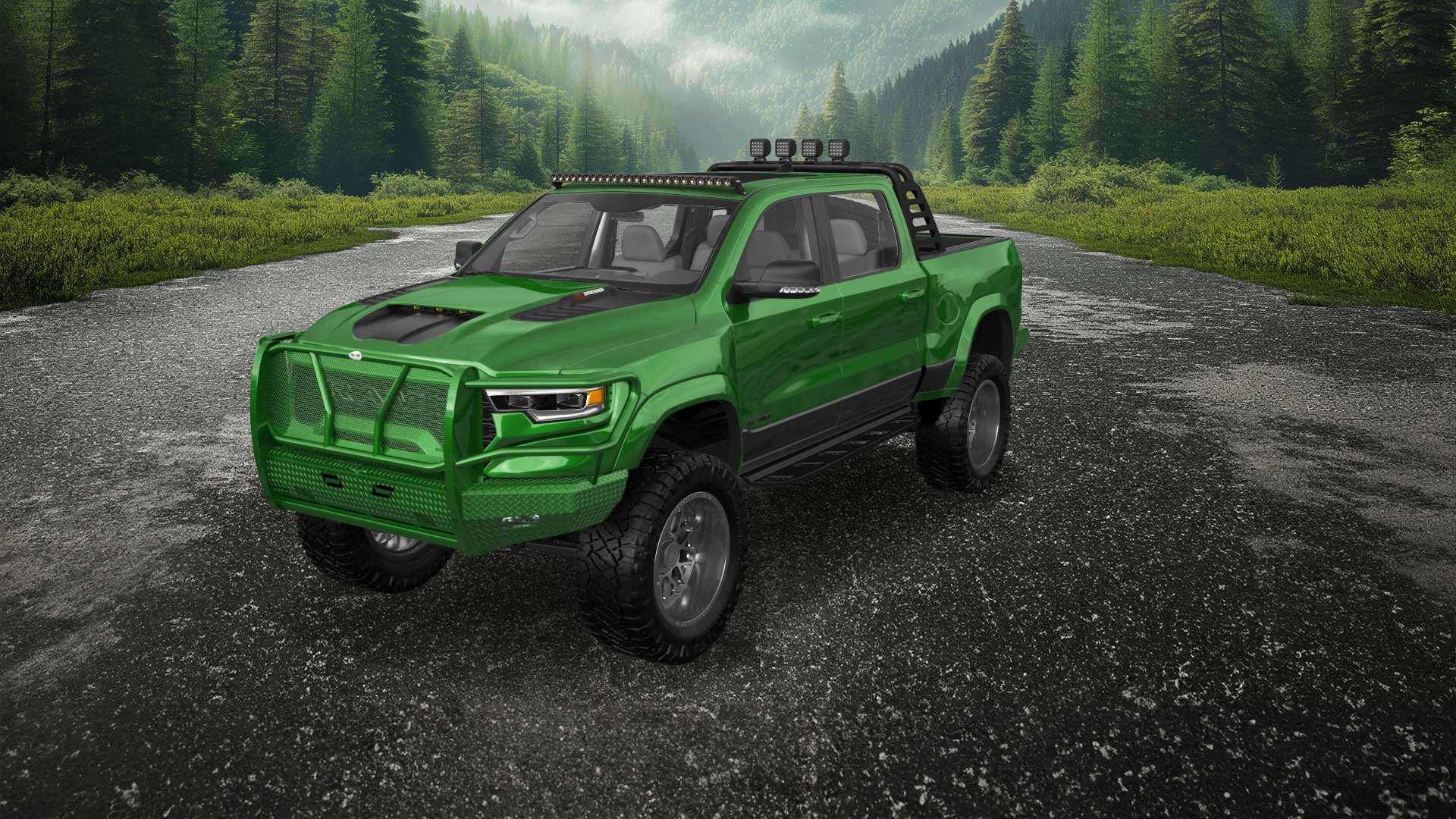 Dodge Ram 1500 TRX 4 Door pickup truck 2021