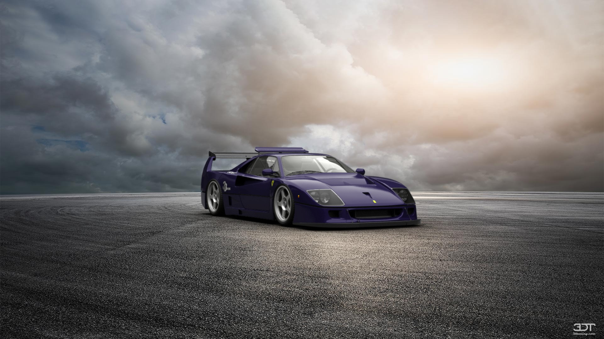 Ferrari F40 Competizione Coupe 1989 tuning