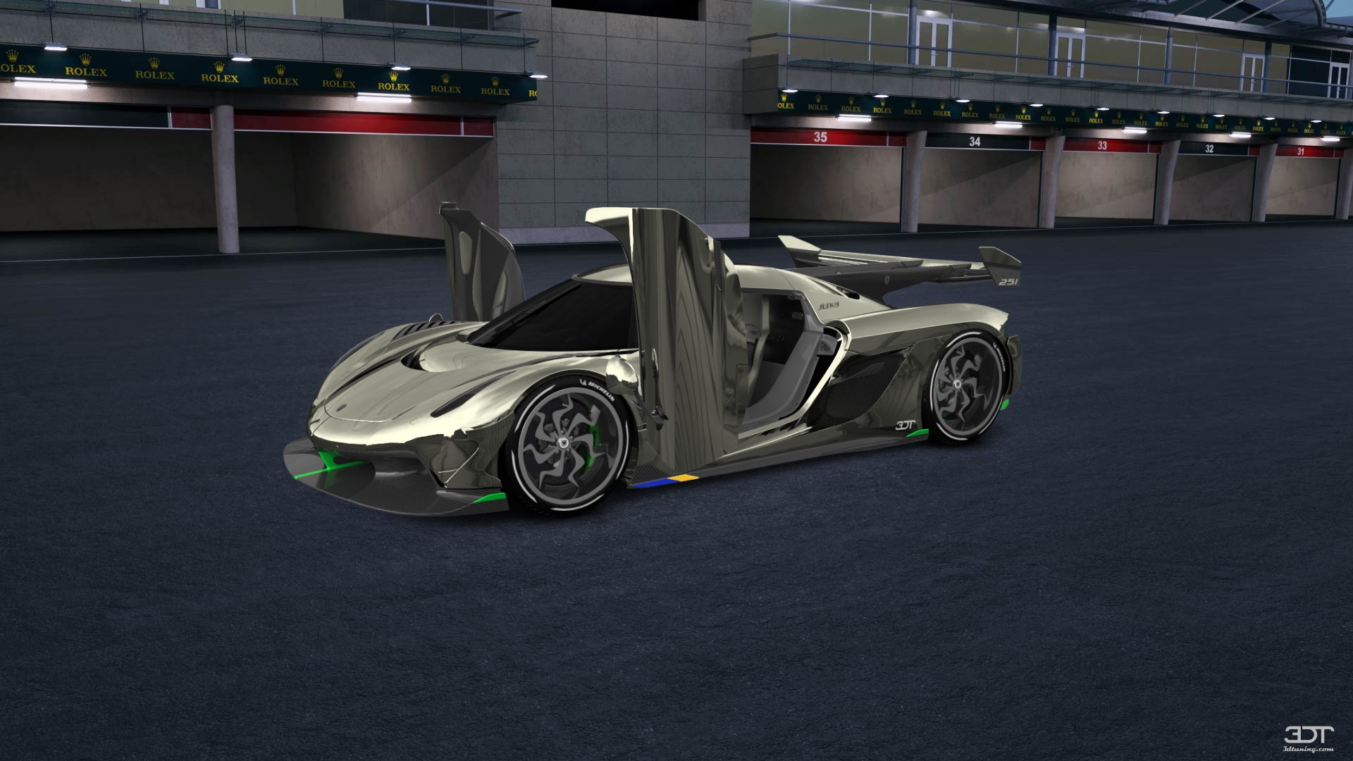 KSC MEGA カスタム箇所多数 Koenigsegg Jesko 2020 — 3DT-Share-7によるチューニングプロジェクト