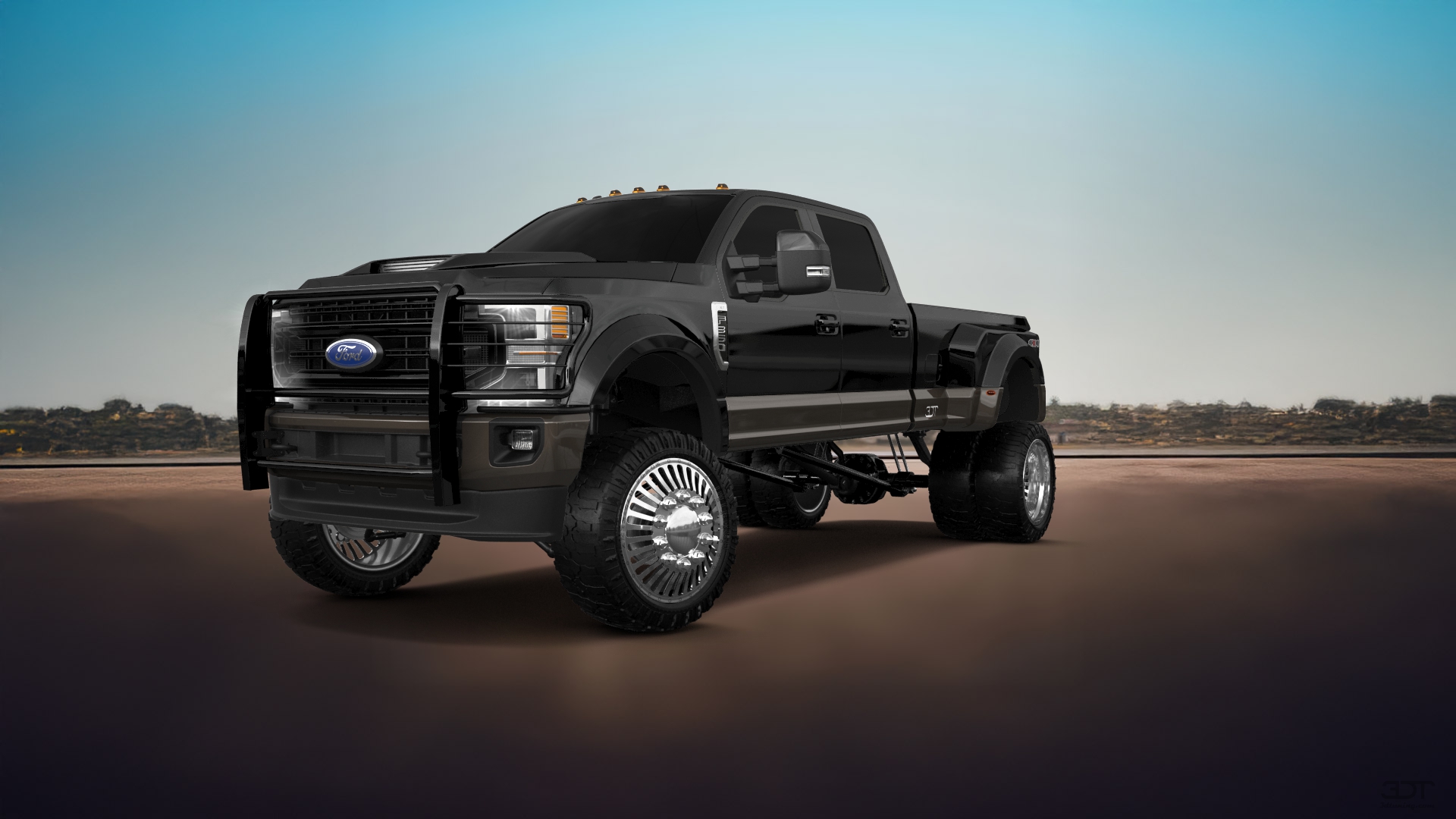 Ford F-350 DRW 4 Door pickup truck 2021 tuning
