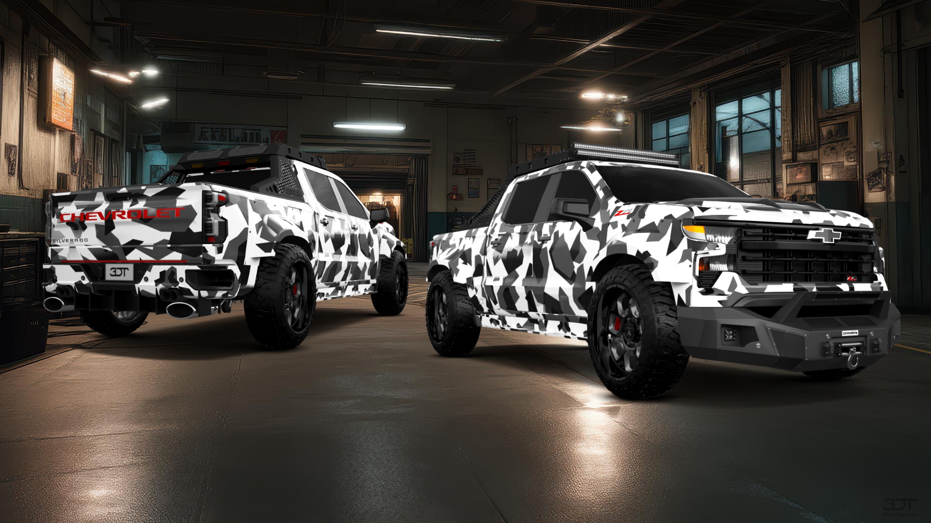 Chevrolet Silverado 1500 Crew Cab 5.8 ft box 4 Door pickup truck 2023 tuning