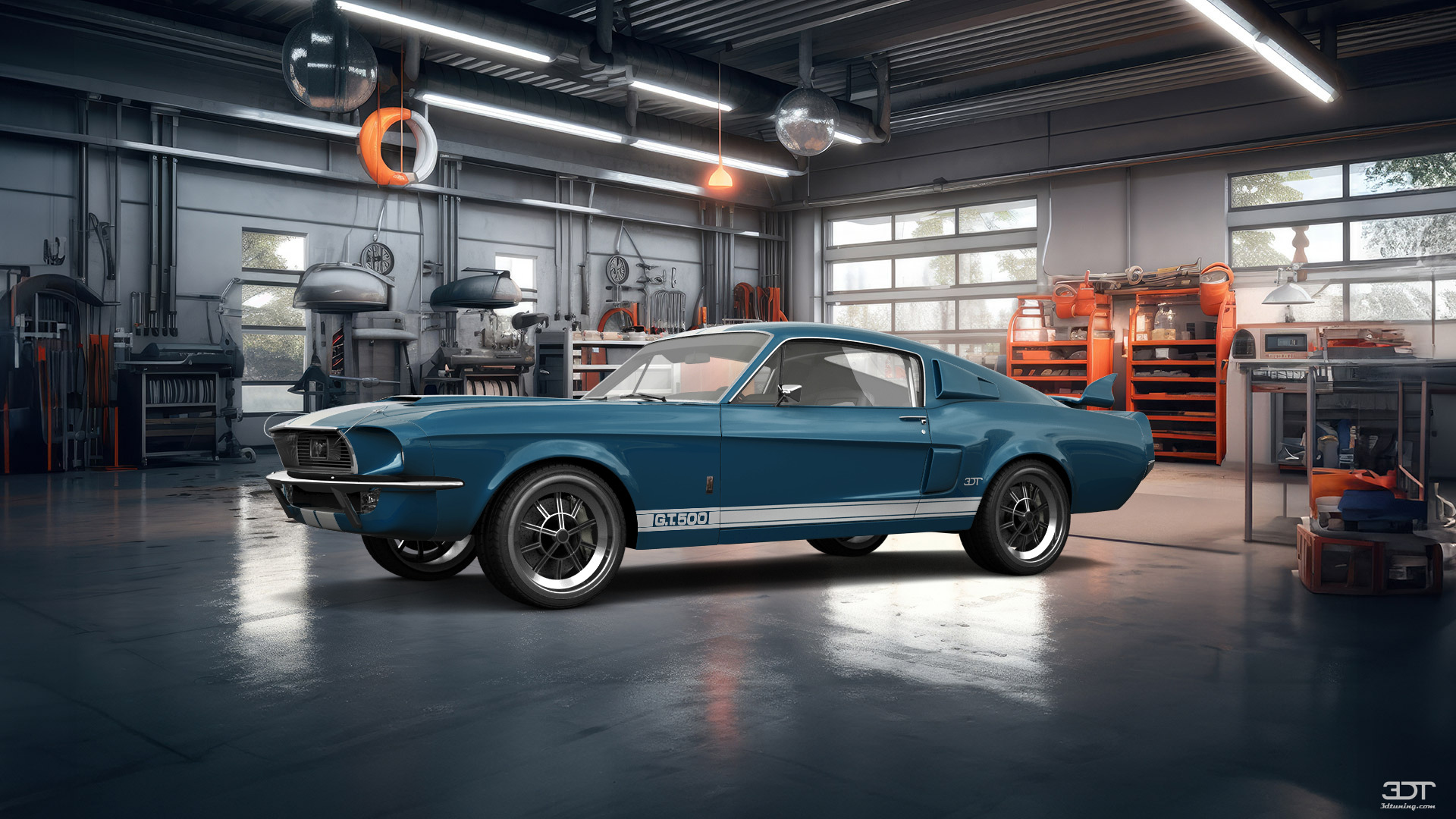 Mustang GT500 2 Door Coupe 1968