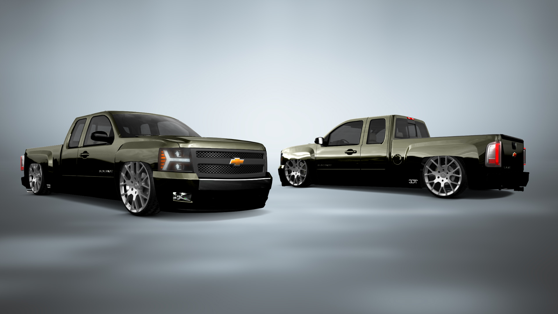 Chevrolet Silverado 1500 6.6 ft box Pickup Truck 2008 tuning