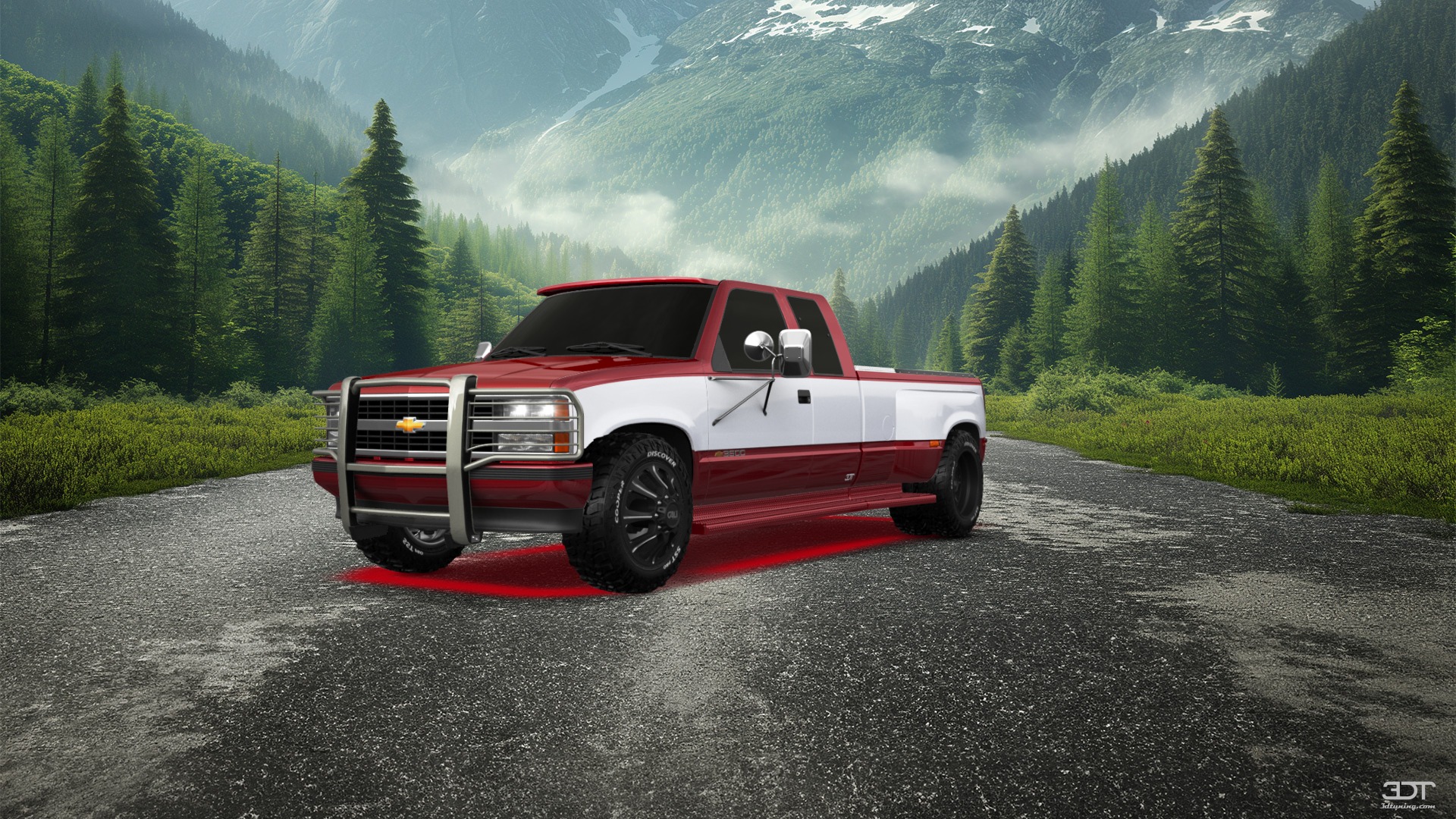 Chevrolet K3500 Extended Cab Pickup Truck 1988 tuning