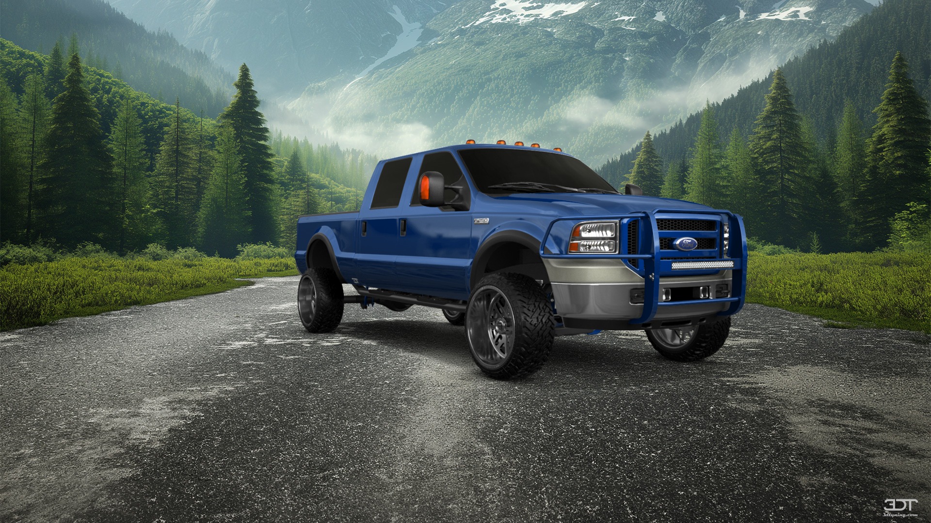 Ford F-250 Crew Cab 4 Door pickup truck 1999