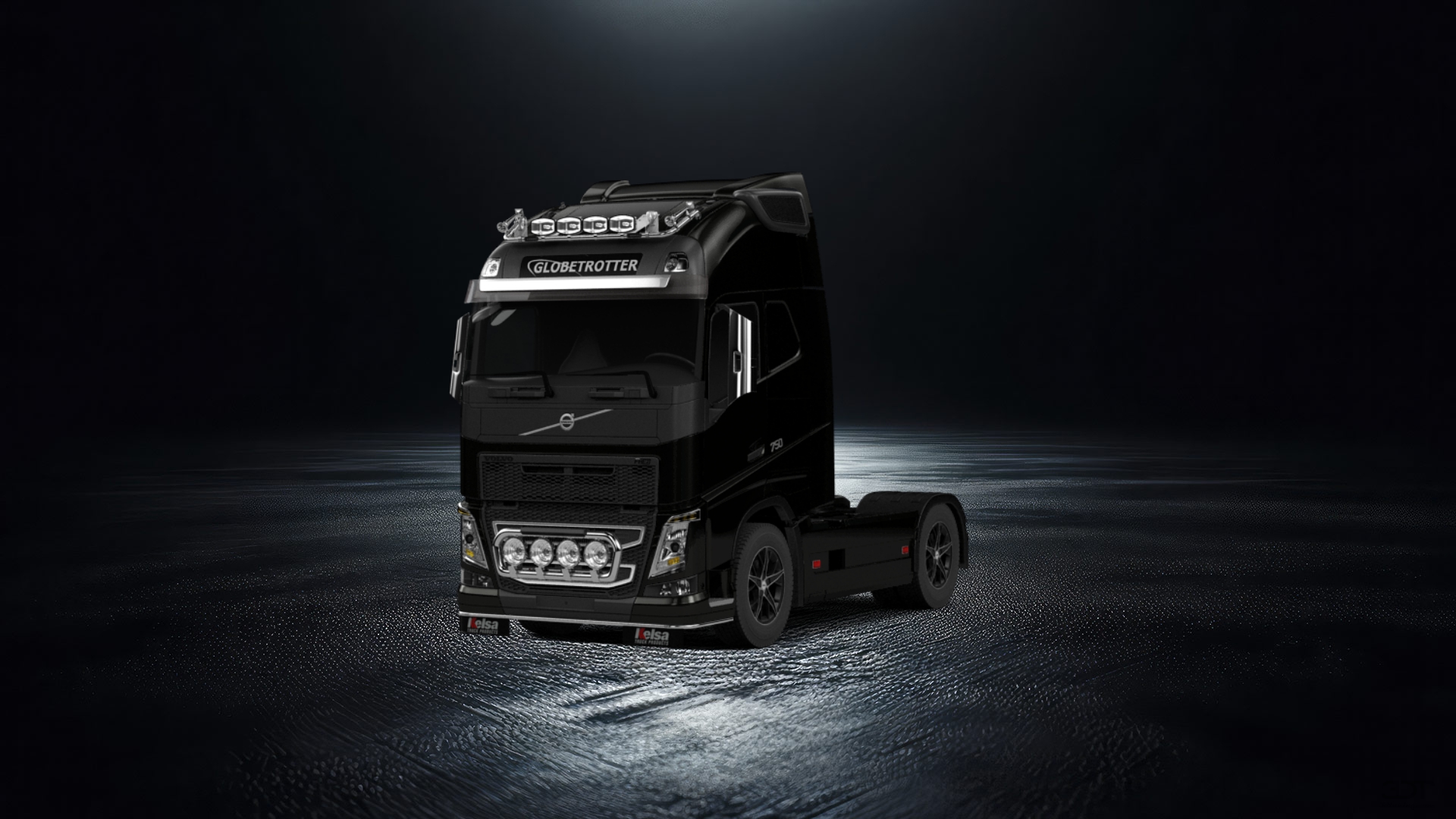 Volvo FH16 Globetrotter XL Cab Truck 2013 tuning