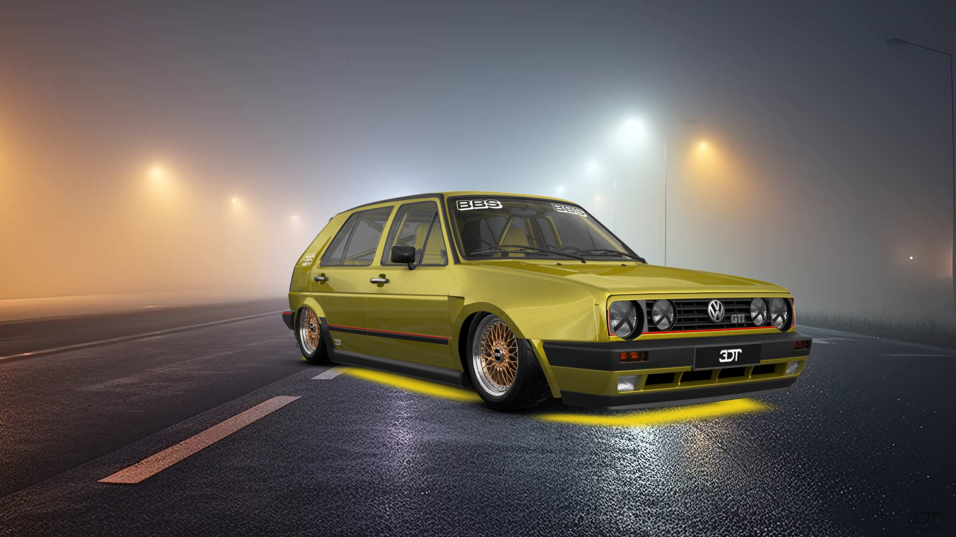 Volkswagen Golf Mk2 5 Door Hatchback 1983 tuning