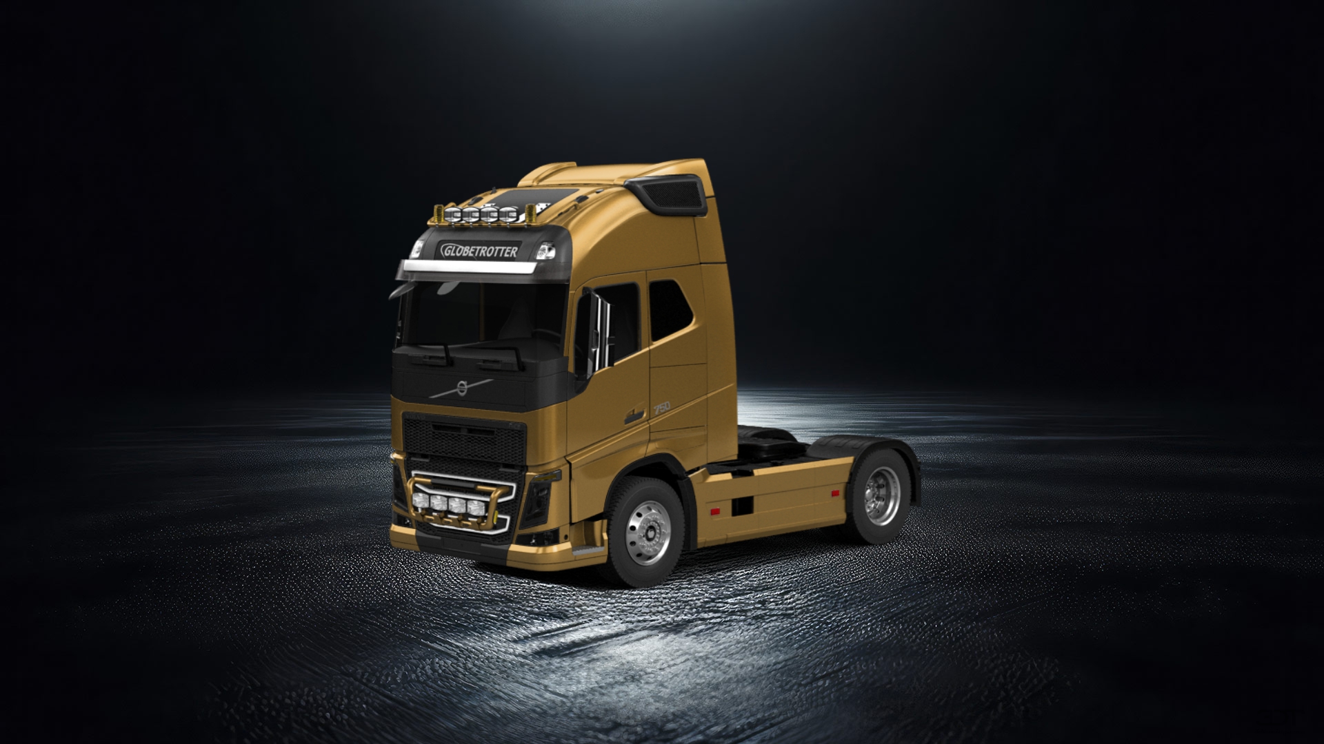Volvo FH16 Globetrotter XL Cab Truck 2013 tuning