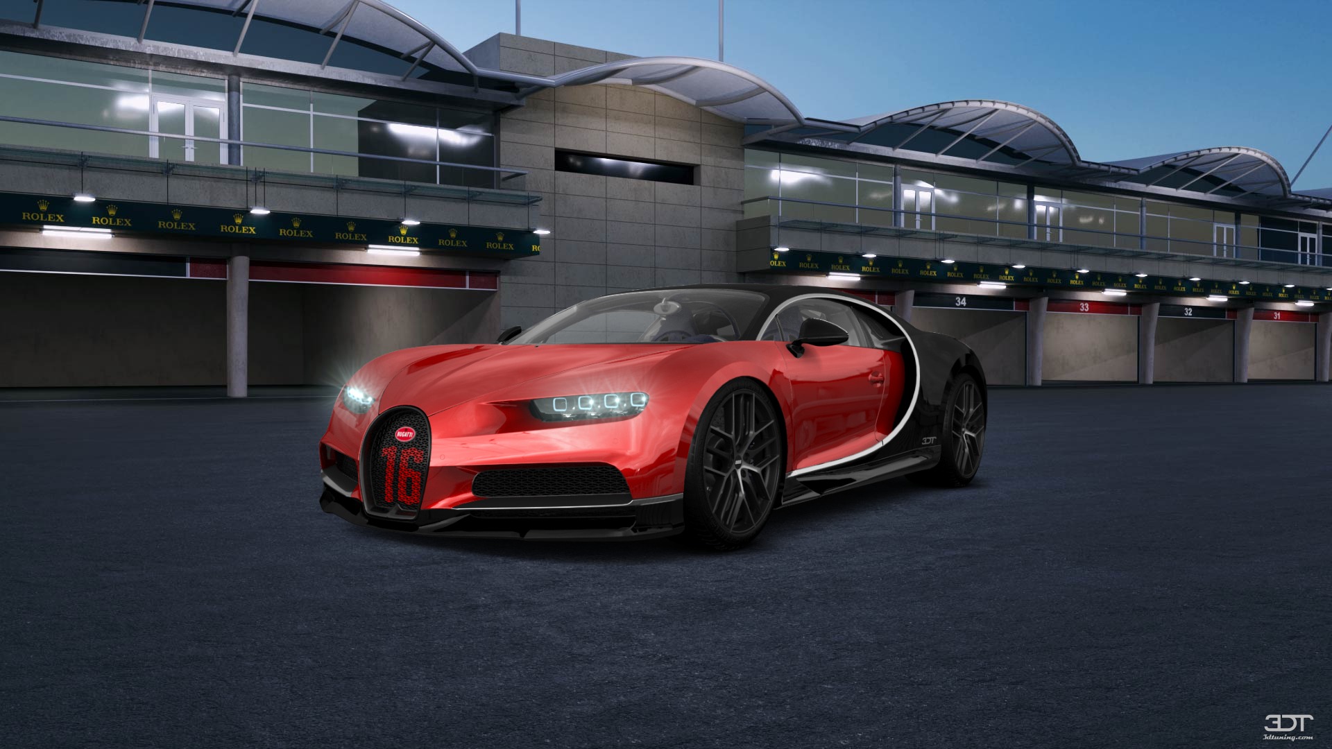 Bugatti Chiron 2 Door Coupe 2016 tuning
