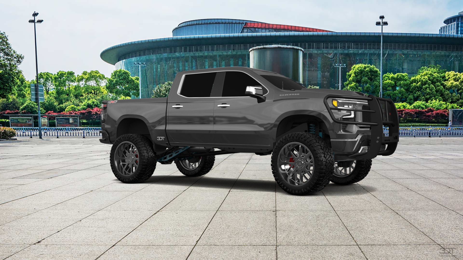 Chevrolet Silverado 1500 Crew Cab 5.8 ft box 4 Door pickup truck 2023 tuning