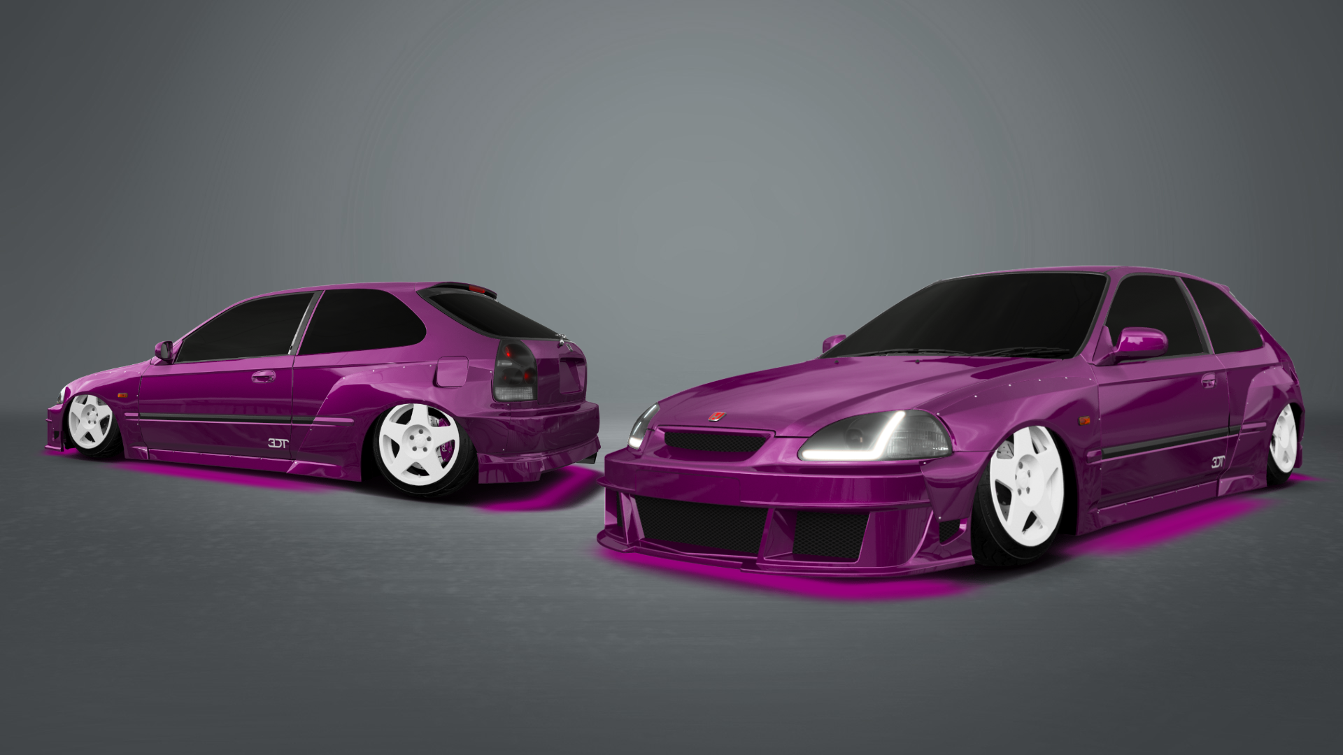 Honda Civic 3 Door Hatchback 1997 Images