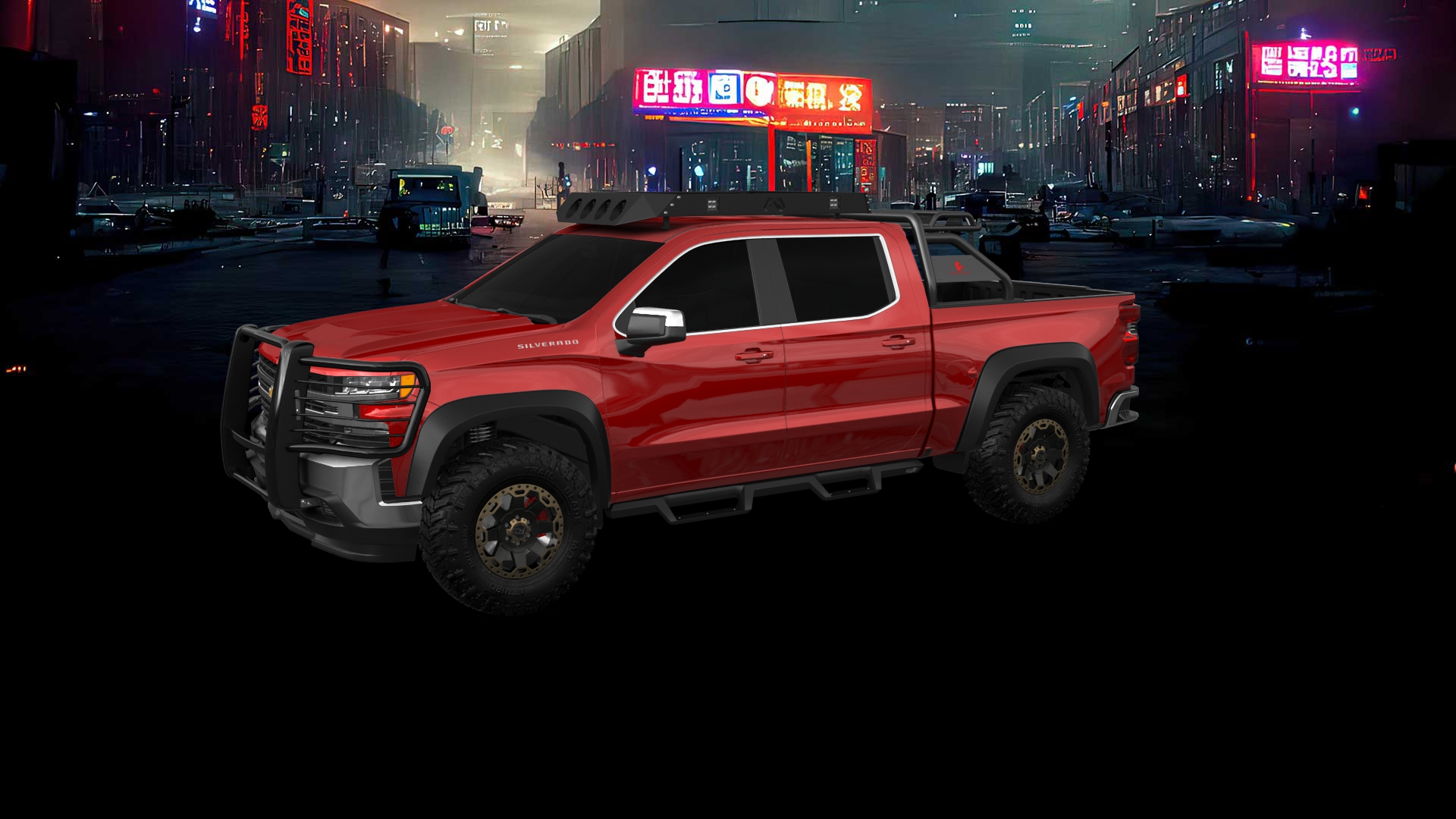 Chevrolet Silverado 1500 4 Door pickup truck 2019 tuning