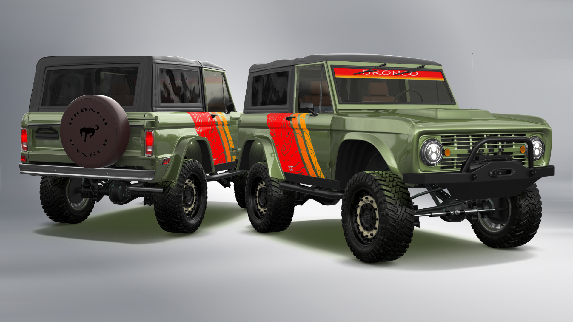 Ford Bronco 3 Door SUV 1965 tuning