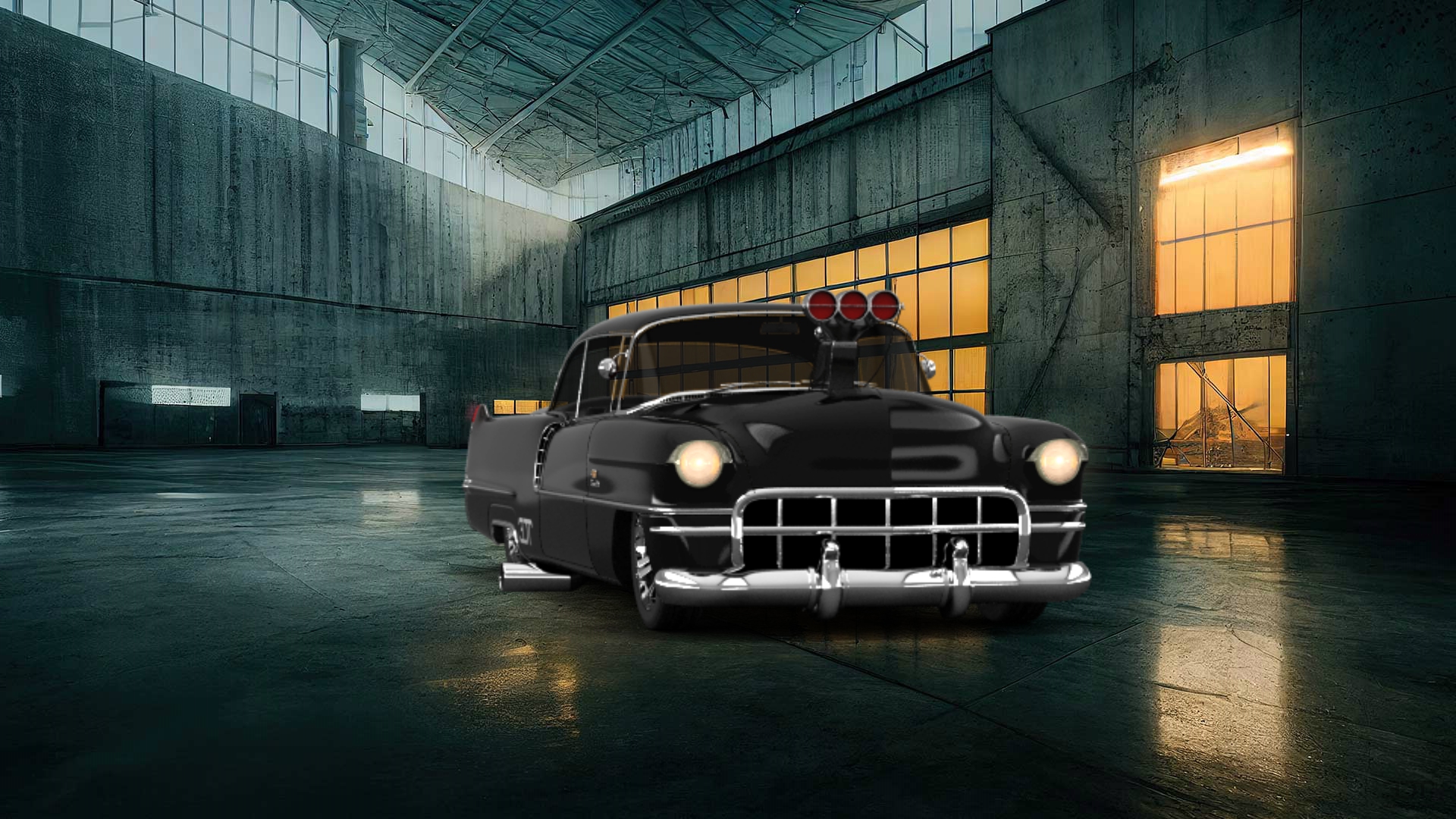 Cadillac De Ville Coupe 1956 tuning