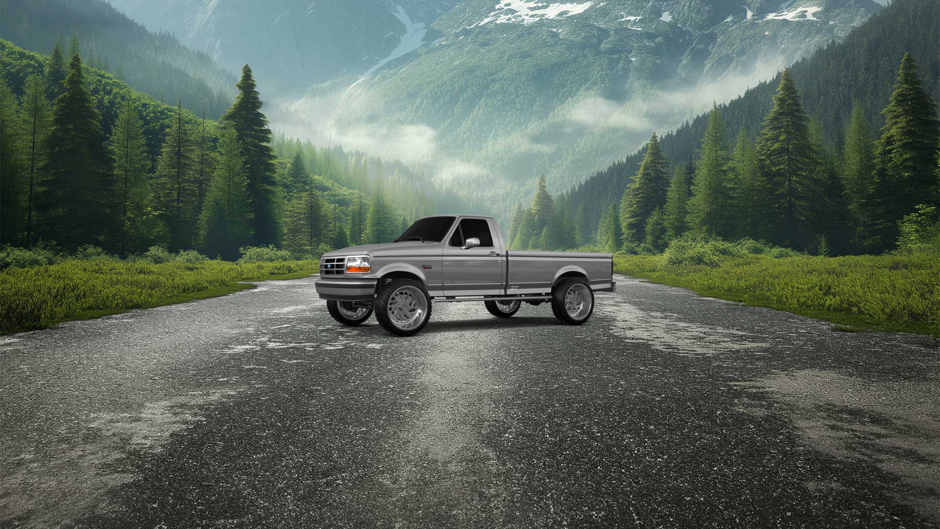 Ford F-150 Regular Cab 2 Door pickup truck 1992 tuning