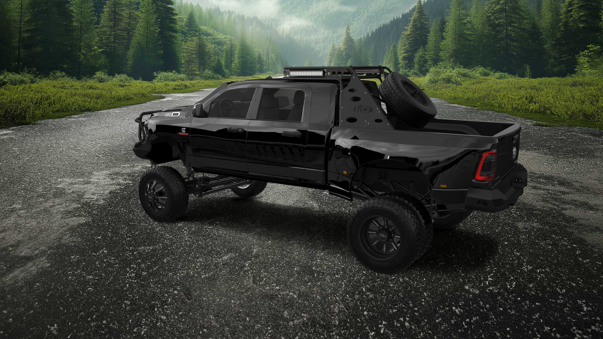 Dodge Ram 3500 4 Door pickup truck 2020 tuning