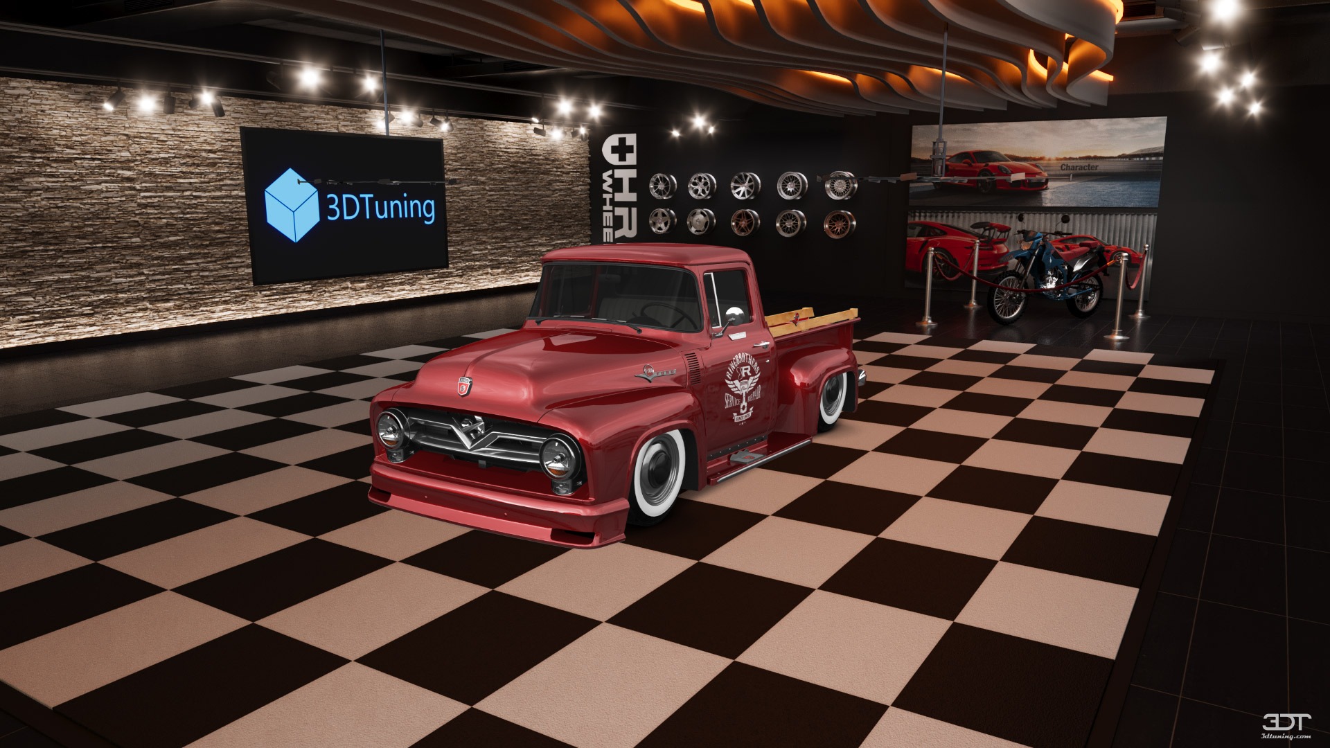 Ford F-100 2 Door truck 1956