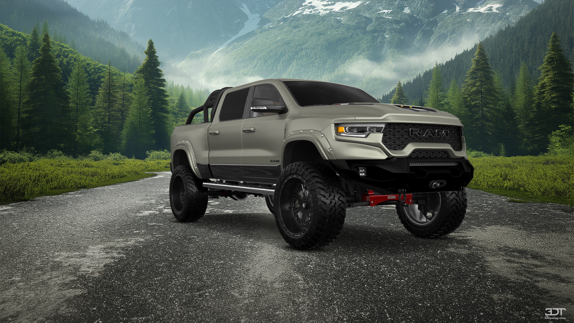 Dodge Ram 1500 TRX 4 Door pickup truck 2021