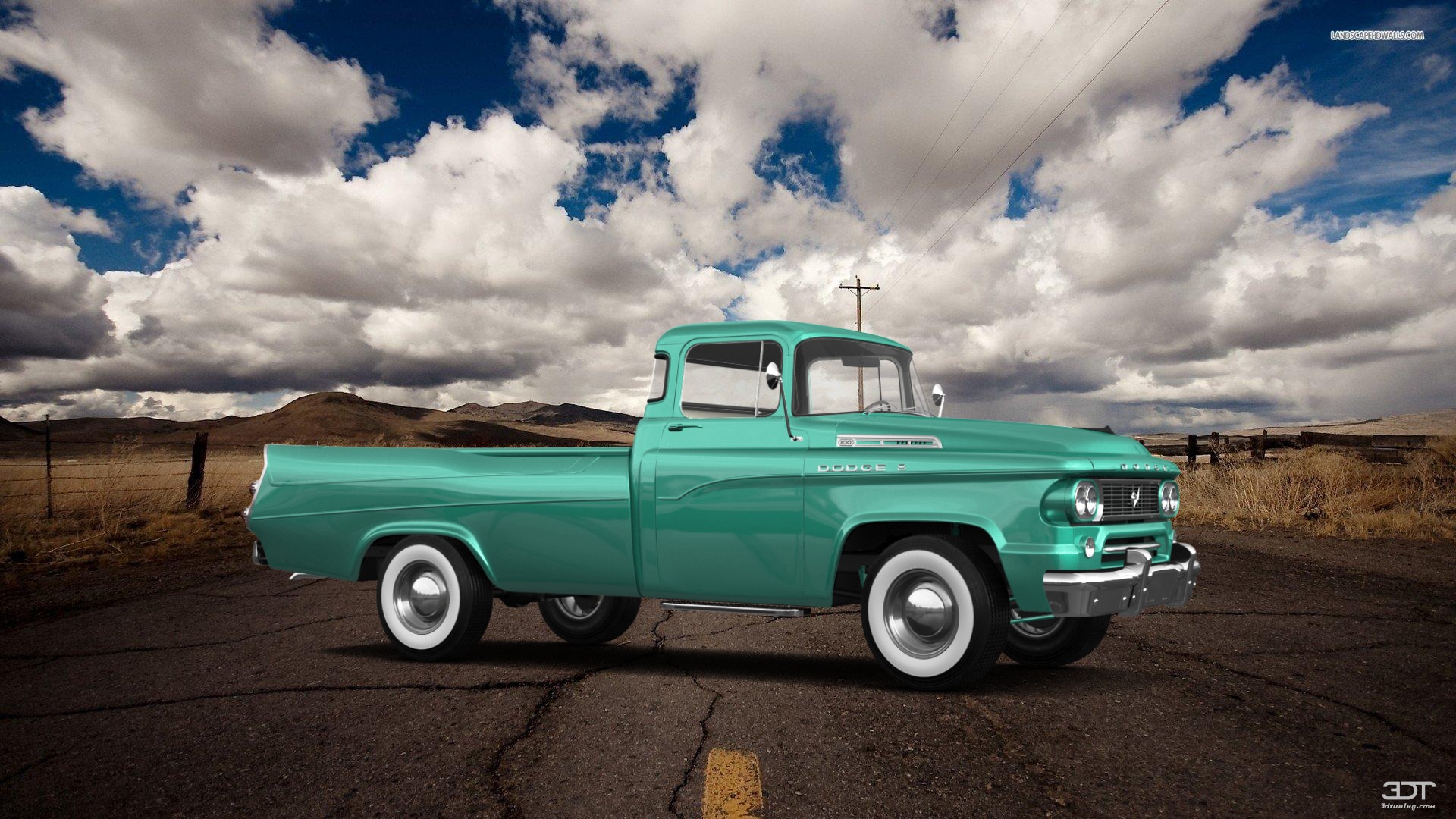 Dodge C series 2 Door pickup truck 1958 Images