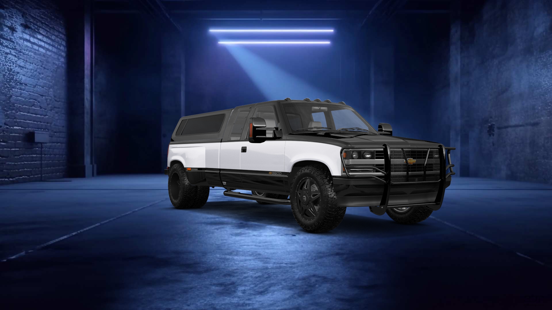 Chevrolet K3500 Extended Cab Pickup Truck 1988