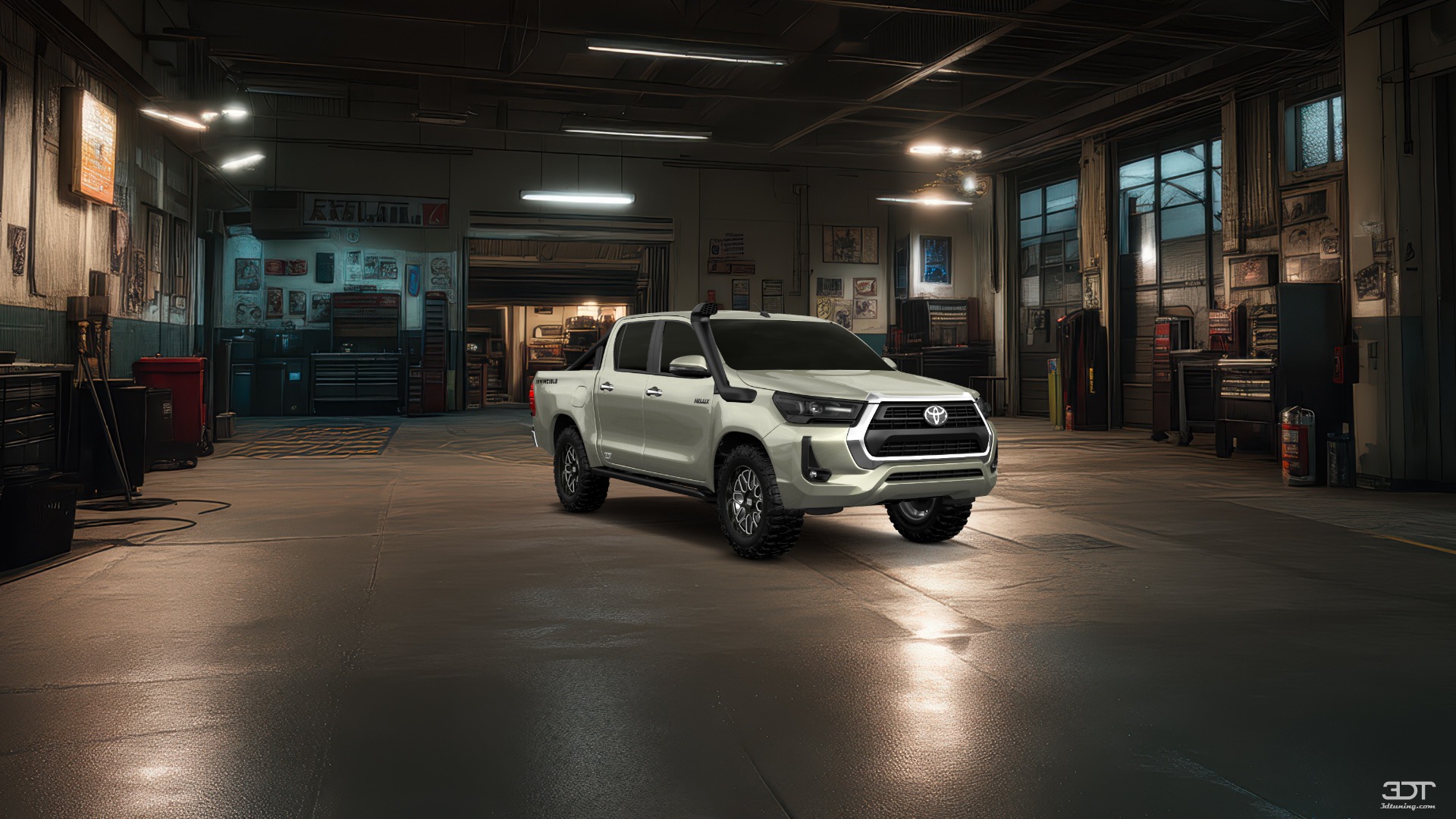 Toyota Hilux Double Cab 4 Door pickup truck 2015 tuning