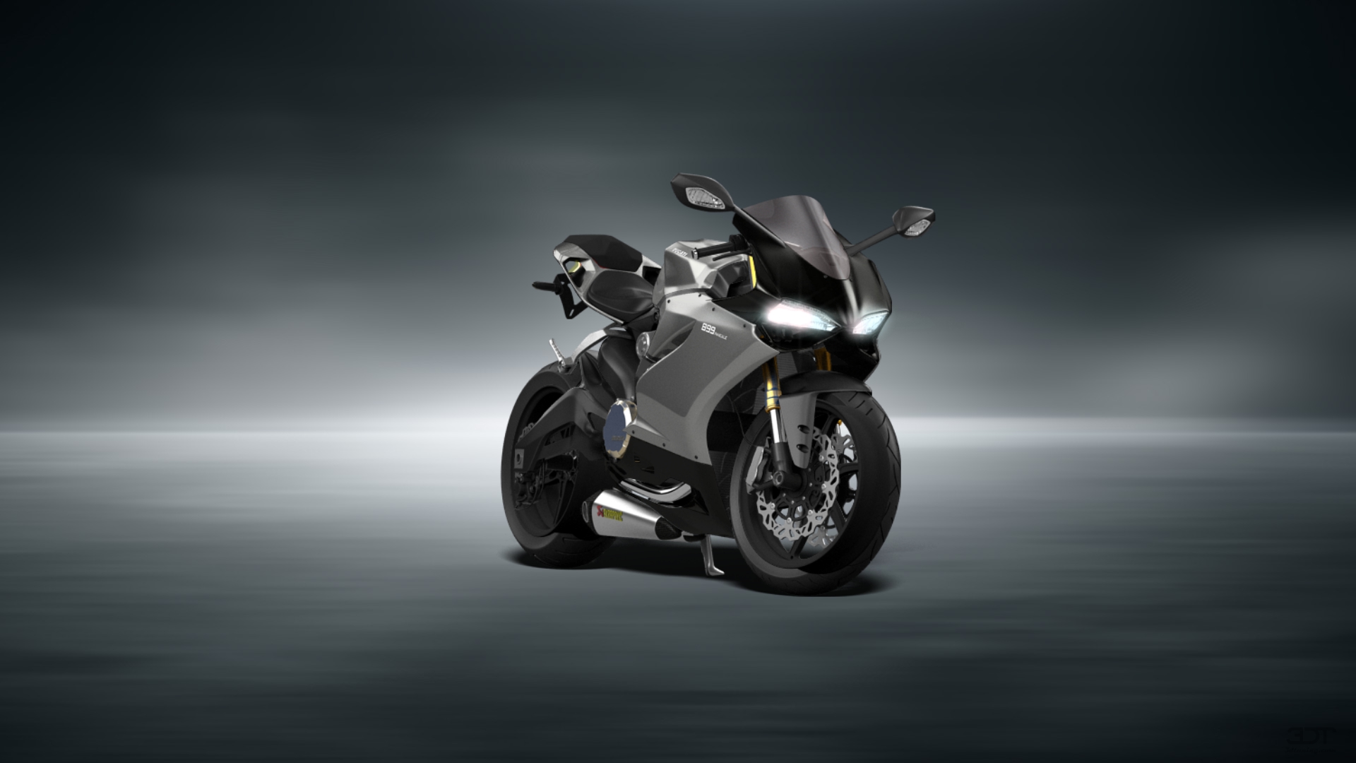 Ducati 899 Panigale Sport Bike 2015 tuning