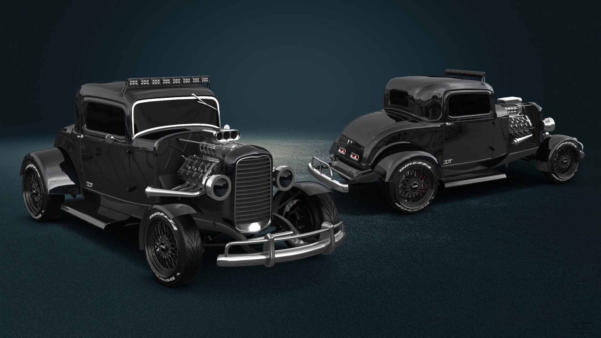 Ford Model B Deluxe 2 Door Coupe 1932