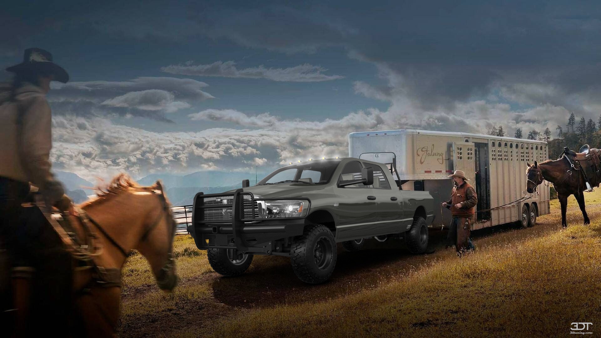 Dodge Ram 2500 4 Door pickup truck 2007 tuning