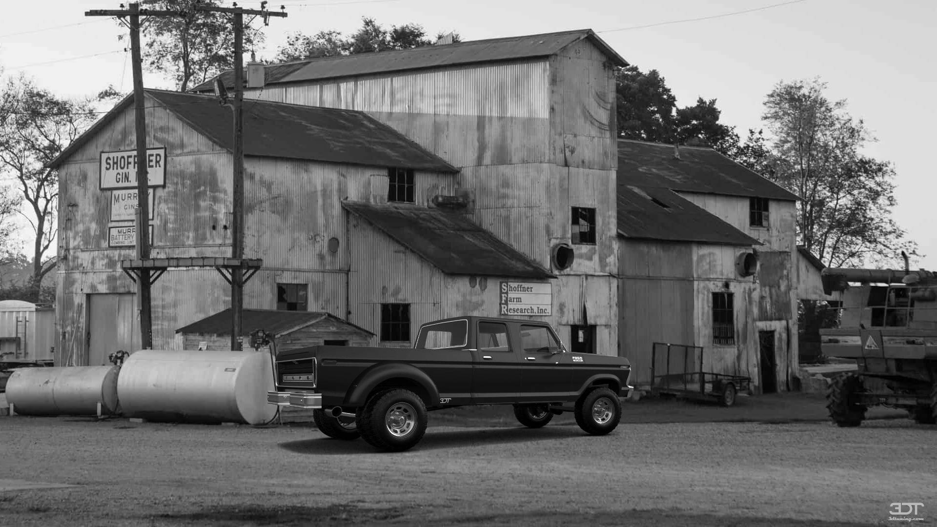 Ford F-350 Dually 4 Door pickup truck 1973