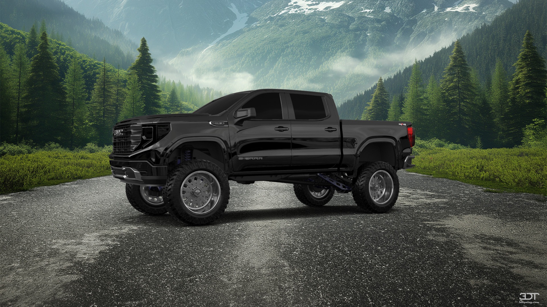 GMC Sierra 1500 Crew Cab 5.8 ft box 4 Door pickup truck 2023 Images