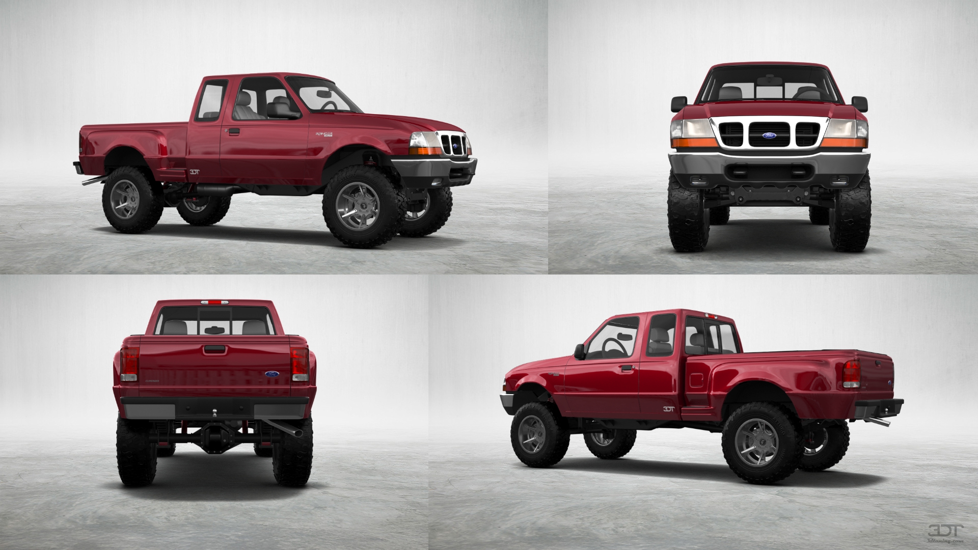 Ford Ranger Flareside 2 Door pickup truck 1998 tuning